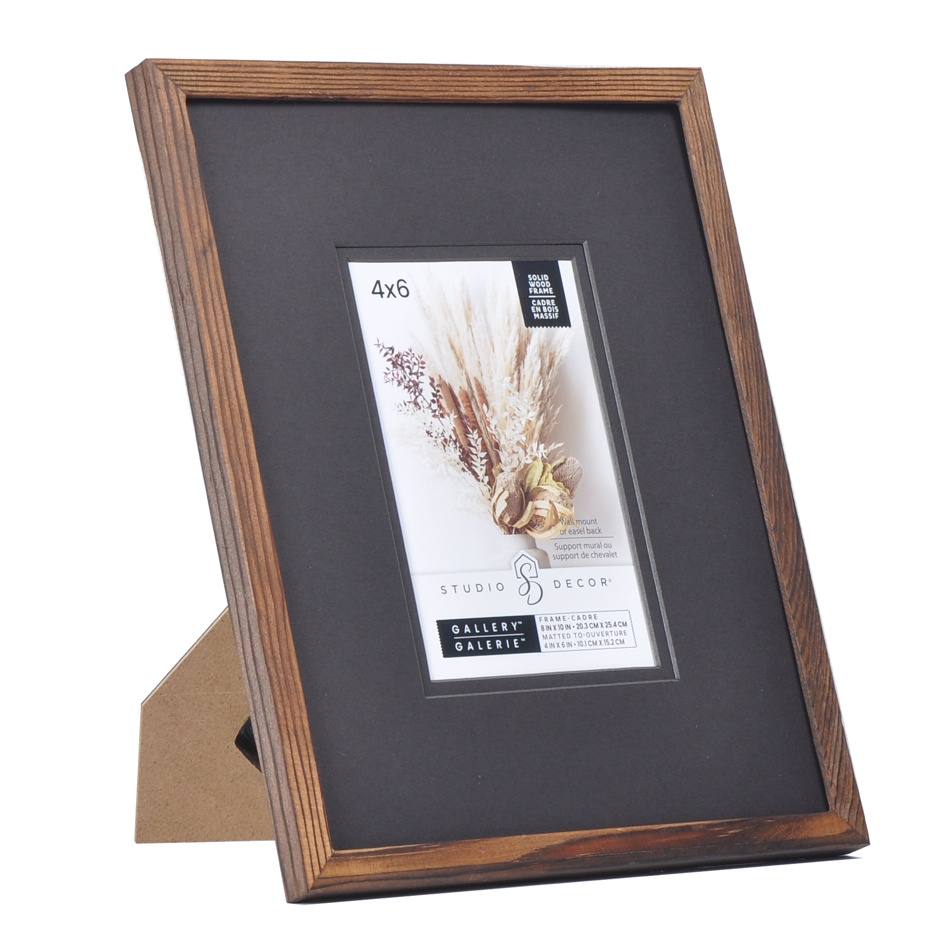 Gallery Dark Wood Frame with Mat by Studio Décor®