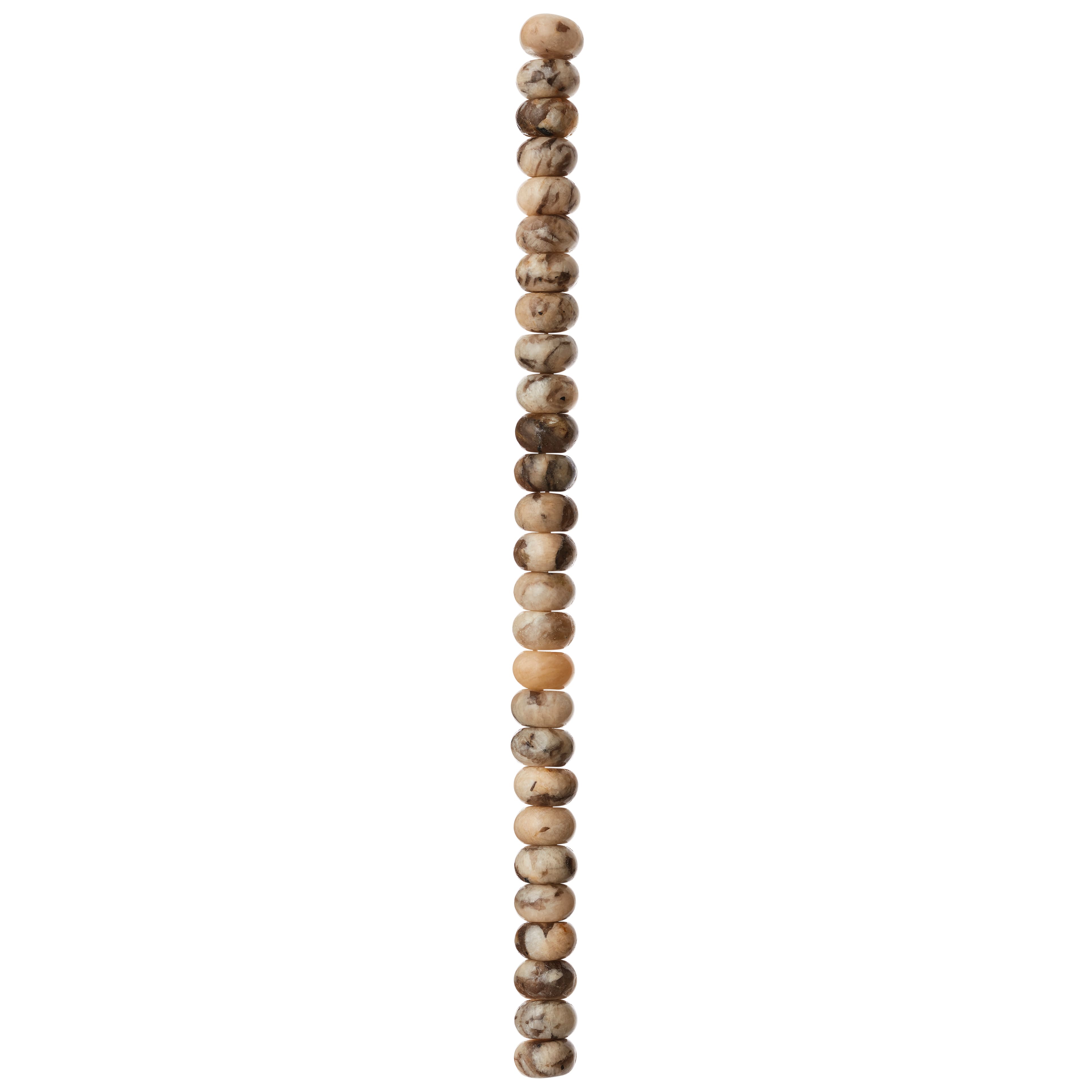 Feldspar Rondelle Beads by Bead Landing™, 8mm