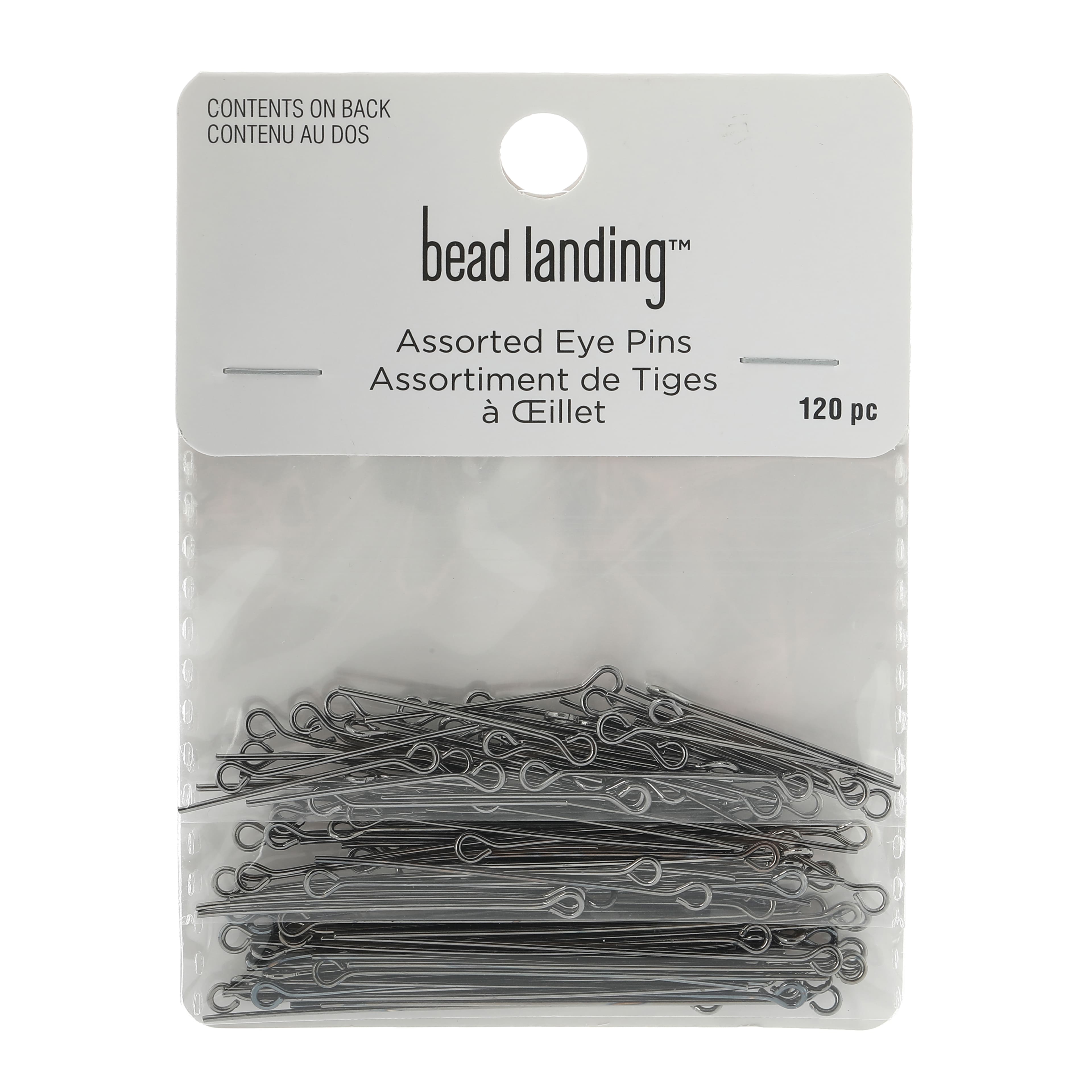 12 Packs: 120 ct. (1,440 total) Eye Pins Mix by Bead Landing™