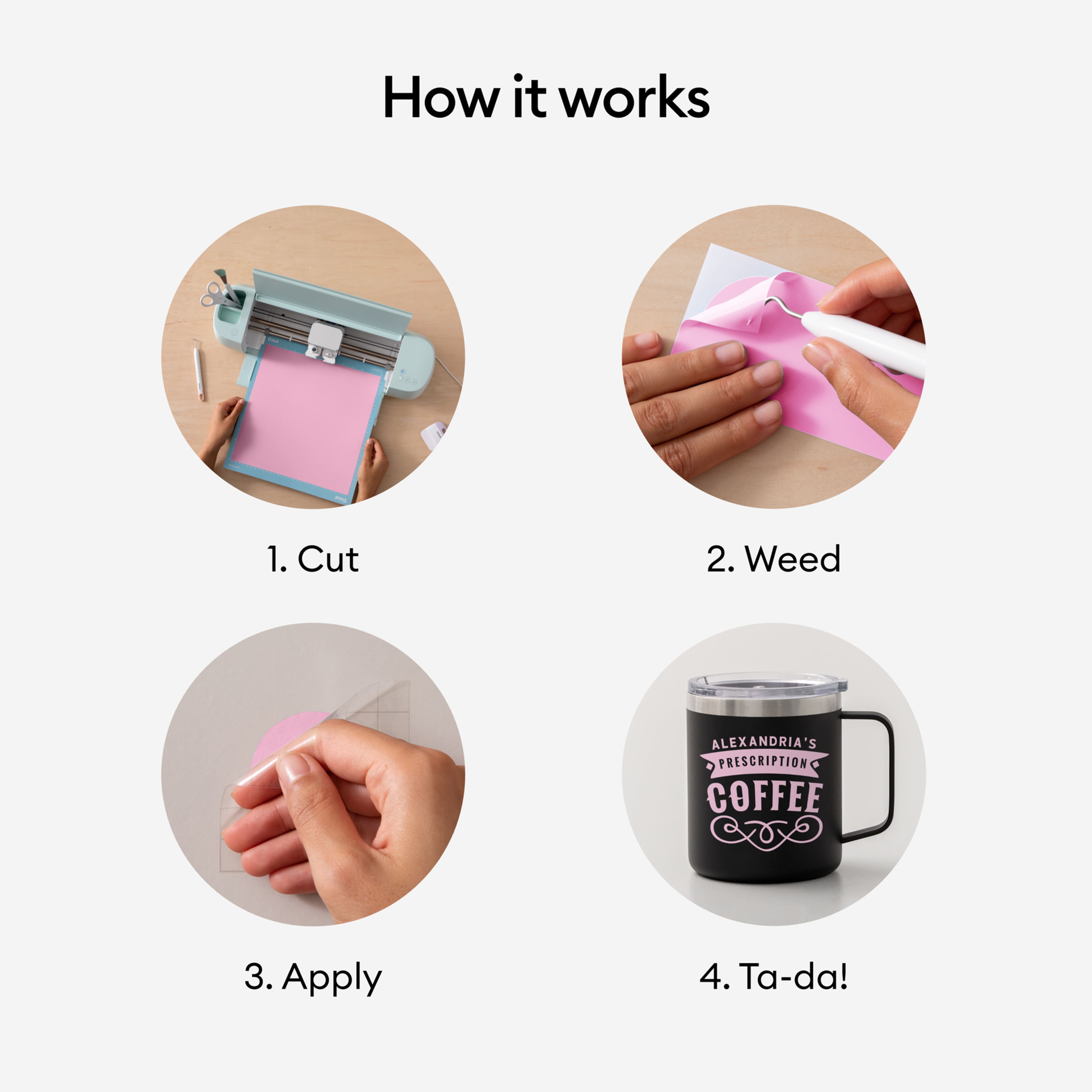 Cricut® 12" x 48" Permanent Vinyl