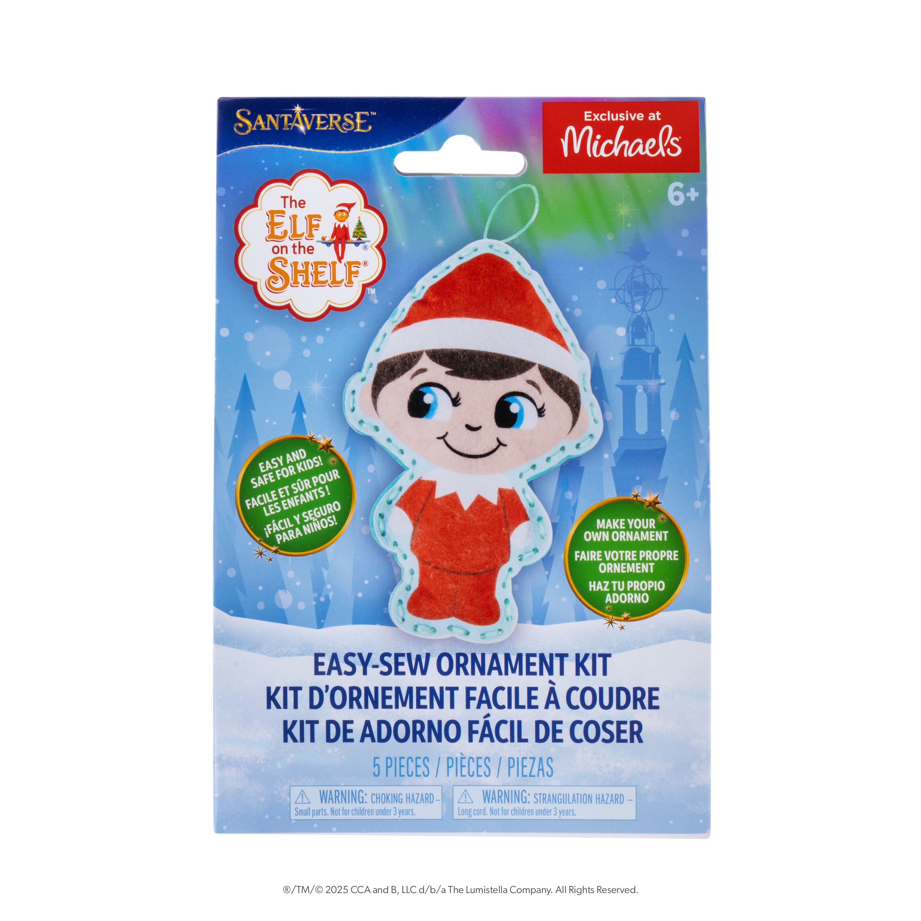 The Elf on the Shelf&#xAE; Santaverse&#x2122; Easy-Sew Ornament Kit