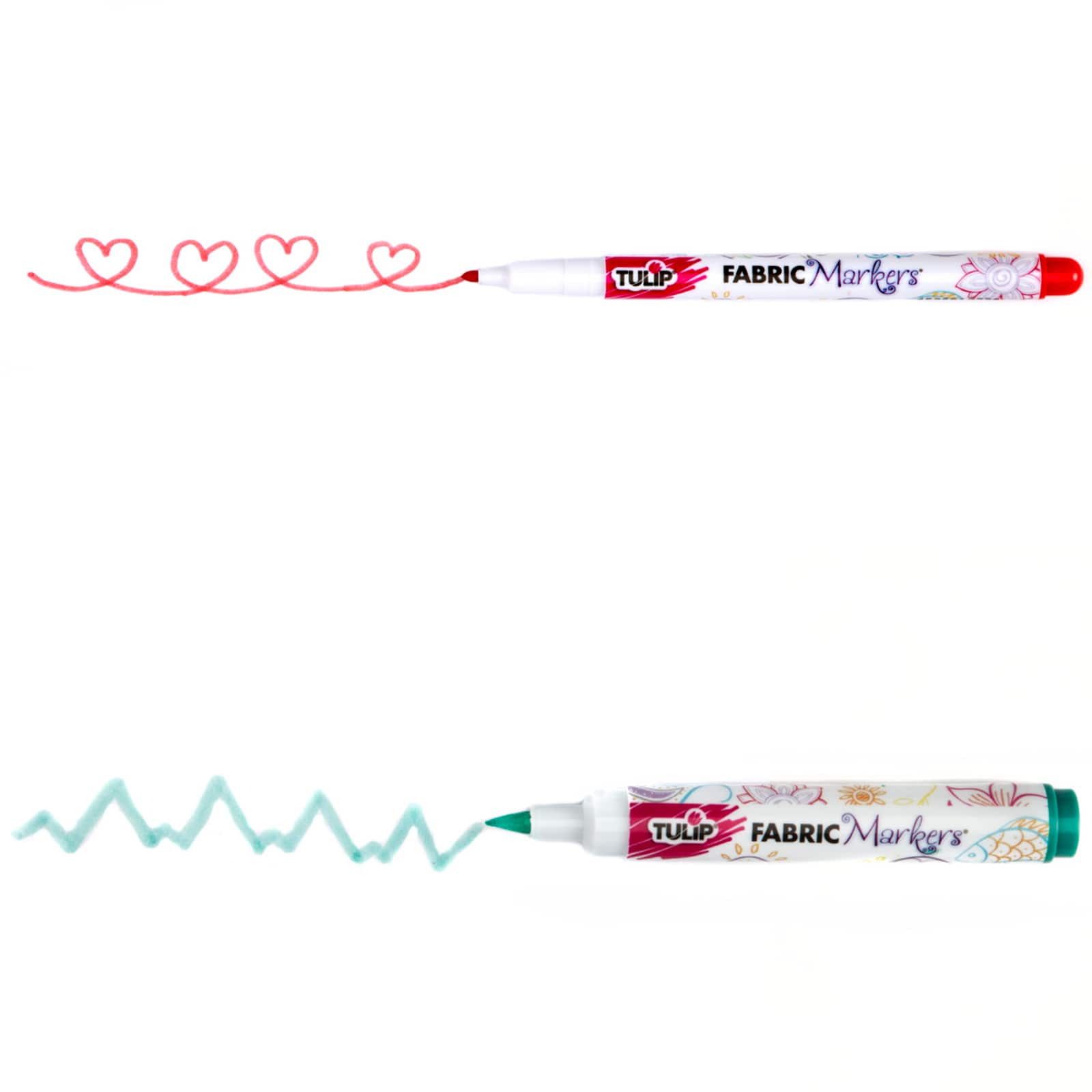 6 Packs: 24 ct. (144 total) Tulip® Ultimate Fabric Markers Rainbow