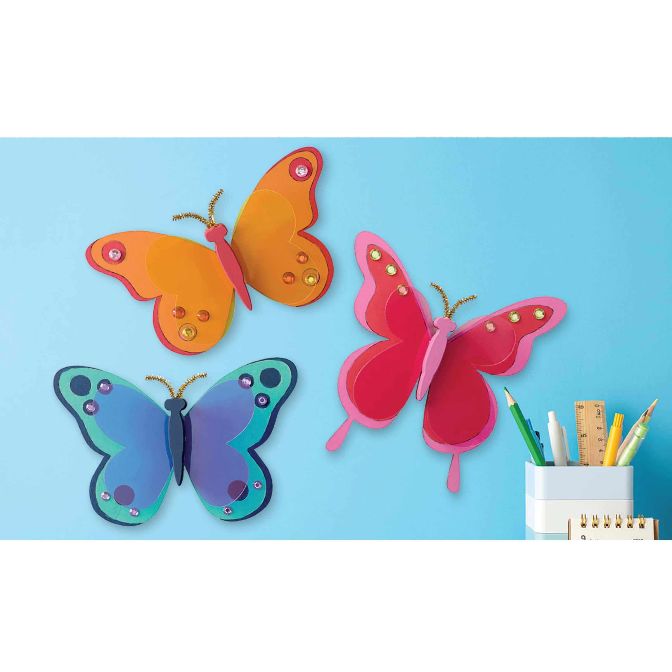Butterfly D&#xE9;cor Craft Kit by Creatology&#x2122;