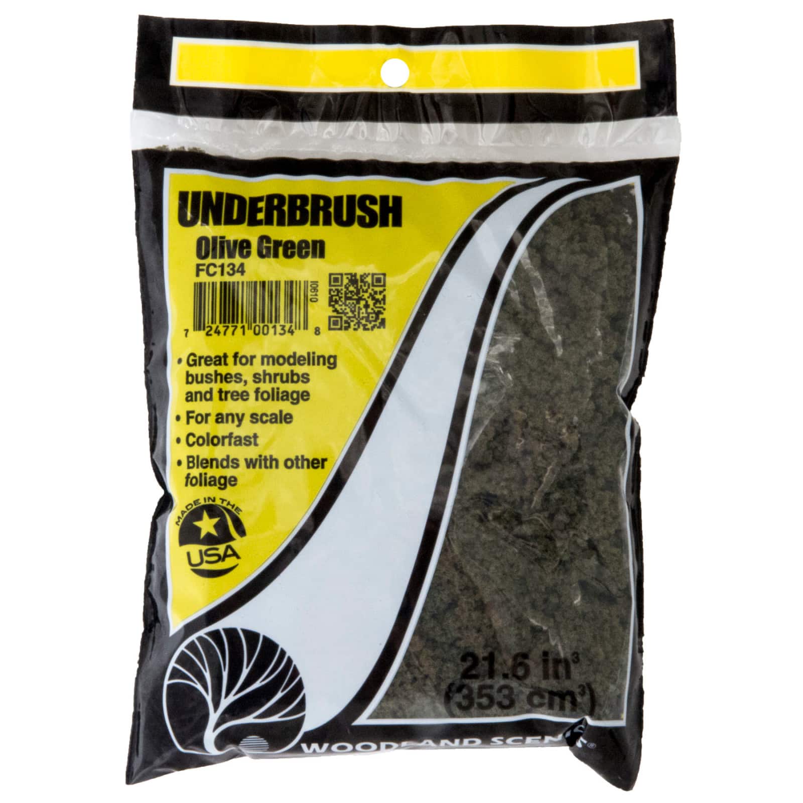 Woodland Scenics® Olive Green Underbrush Groundcover