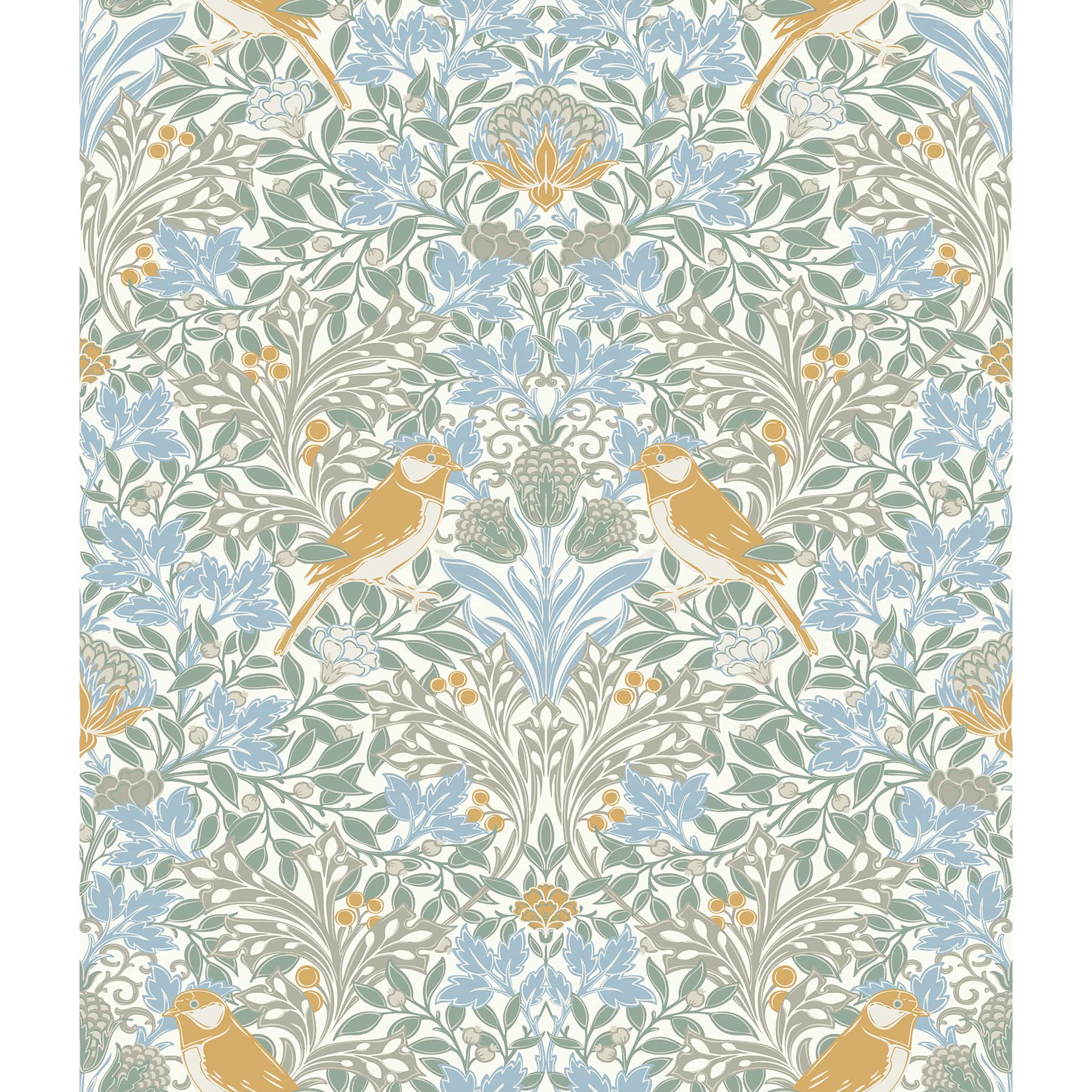 RoomMates Garden Aviary Peel & Stick Wallpaper in Sky Blue | 20.5" x 18ft | Michaels®