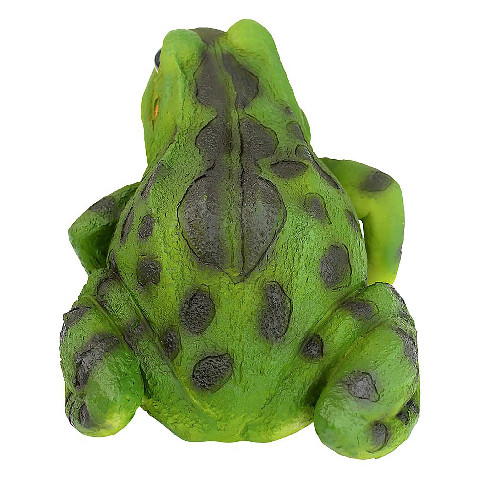Design Toscano 9.5&#x22; Ribbit the Frog Garden Toad Statues, 2ct.