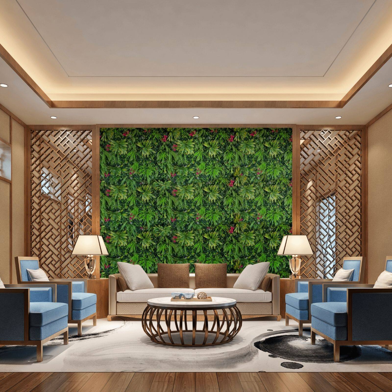 20" Verona Style Plant Living Wall Panels, 4ct.