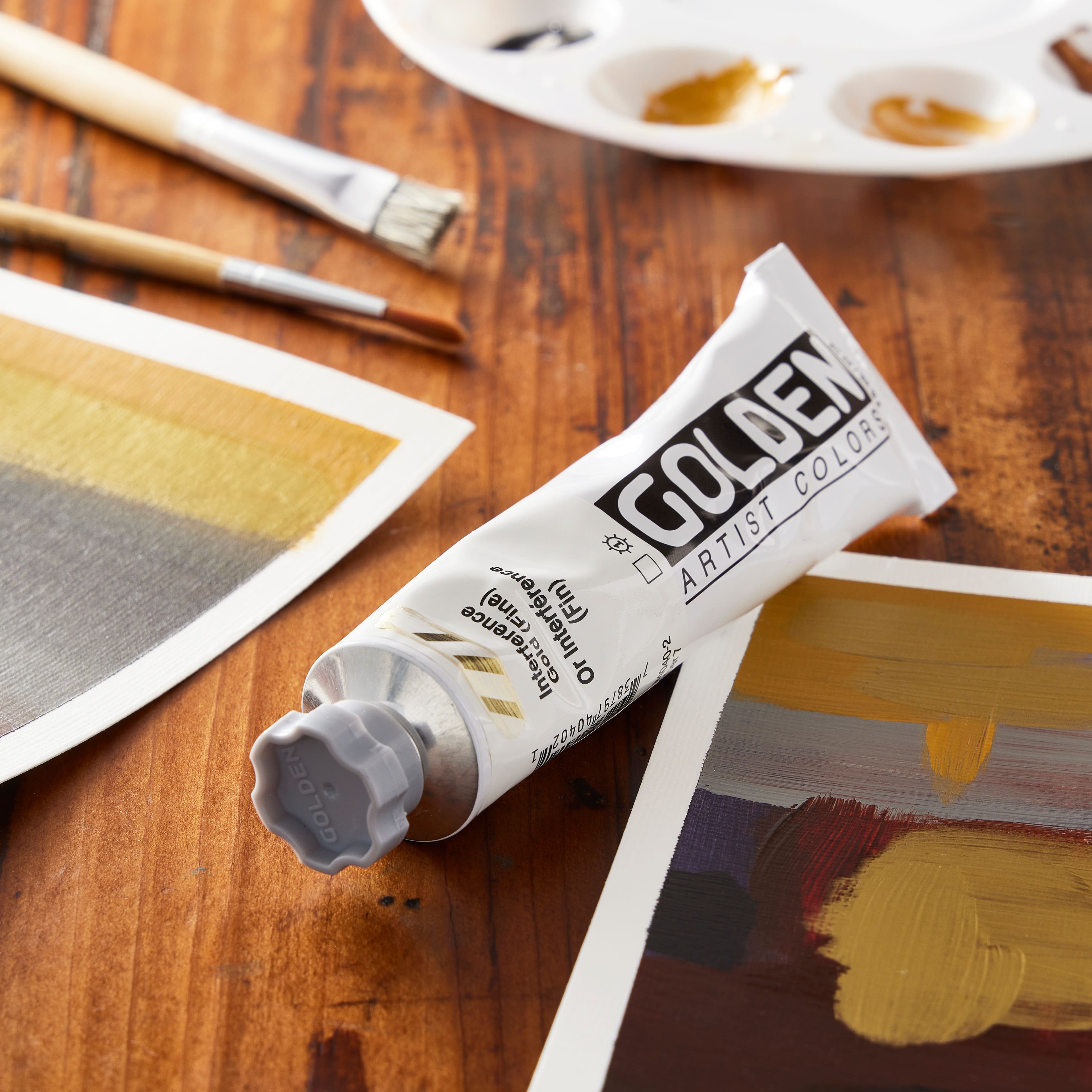 Golden Artist Colors&#xAE; Interference Acrylic Paint, 2oz.
