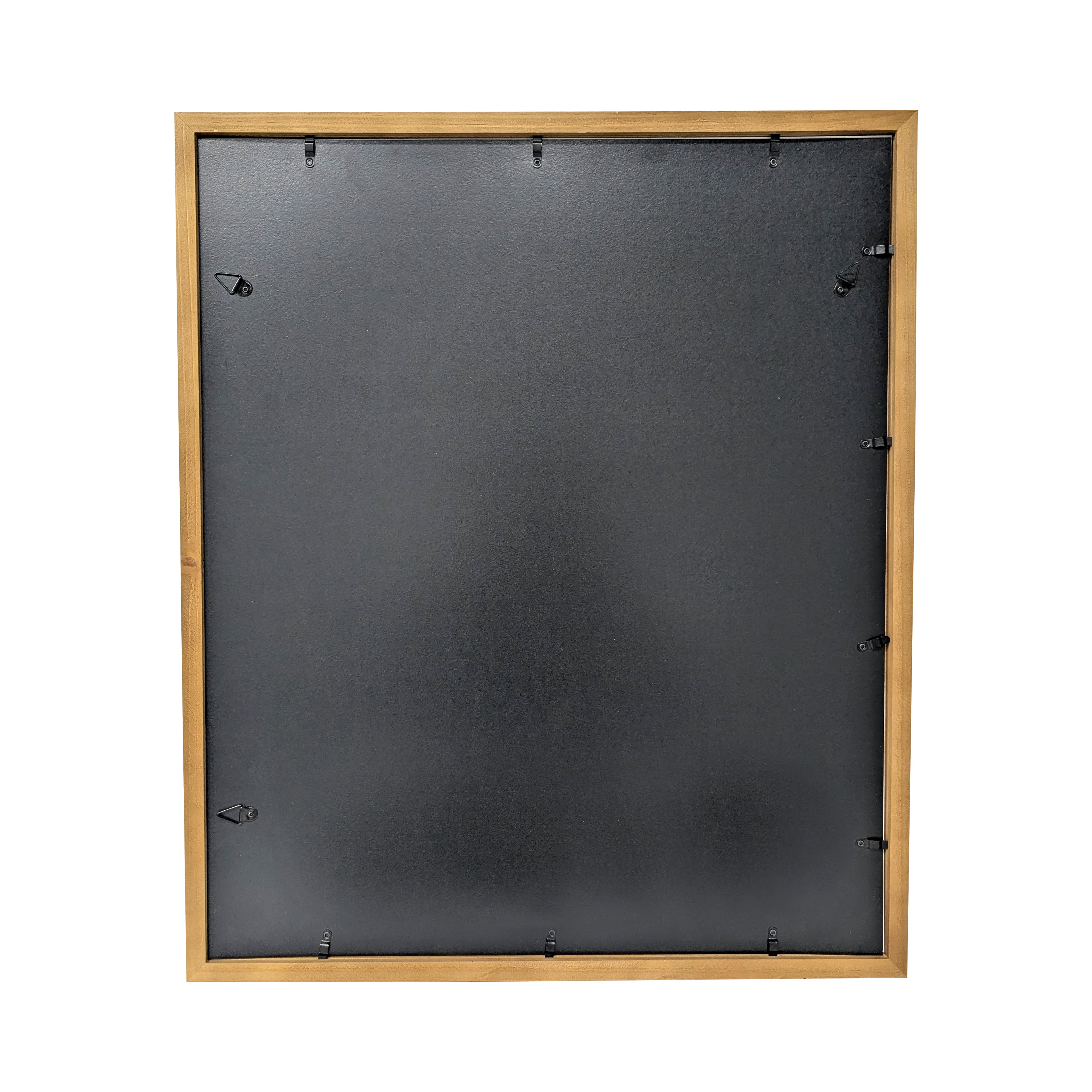 Home Natural Walnut Stain Wood Frame with Mat by Studio D&#xE9;cor&#xAE;