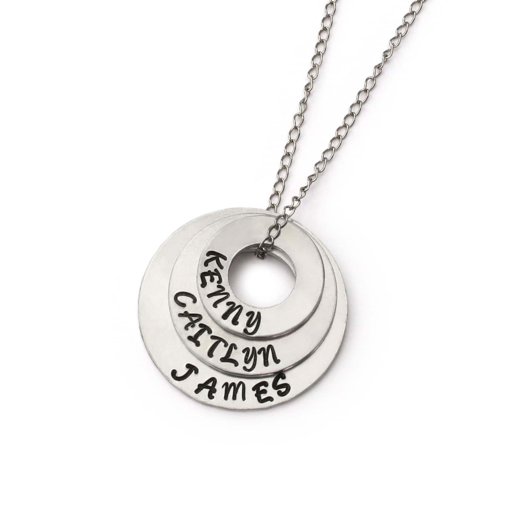 ImpressArt&#xAE; Stacked Washer Necklace Stamp Project Kit