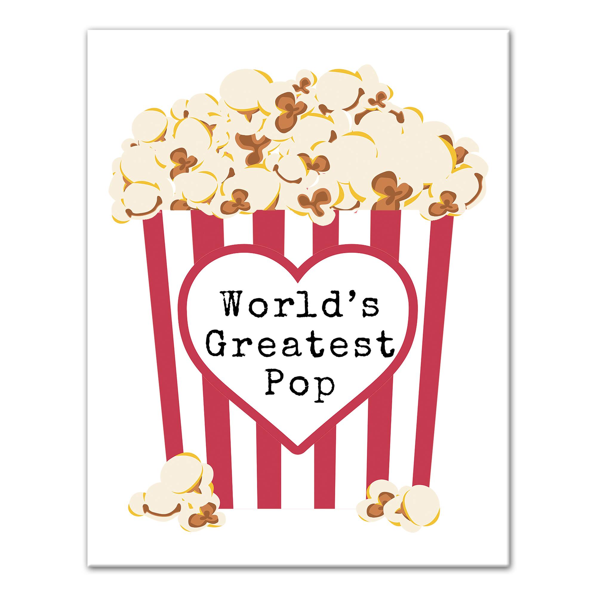 World's Greatest Pop Canvas Wall Art