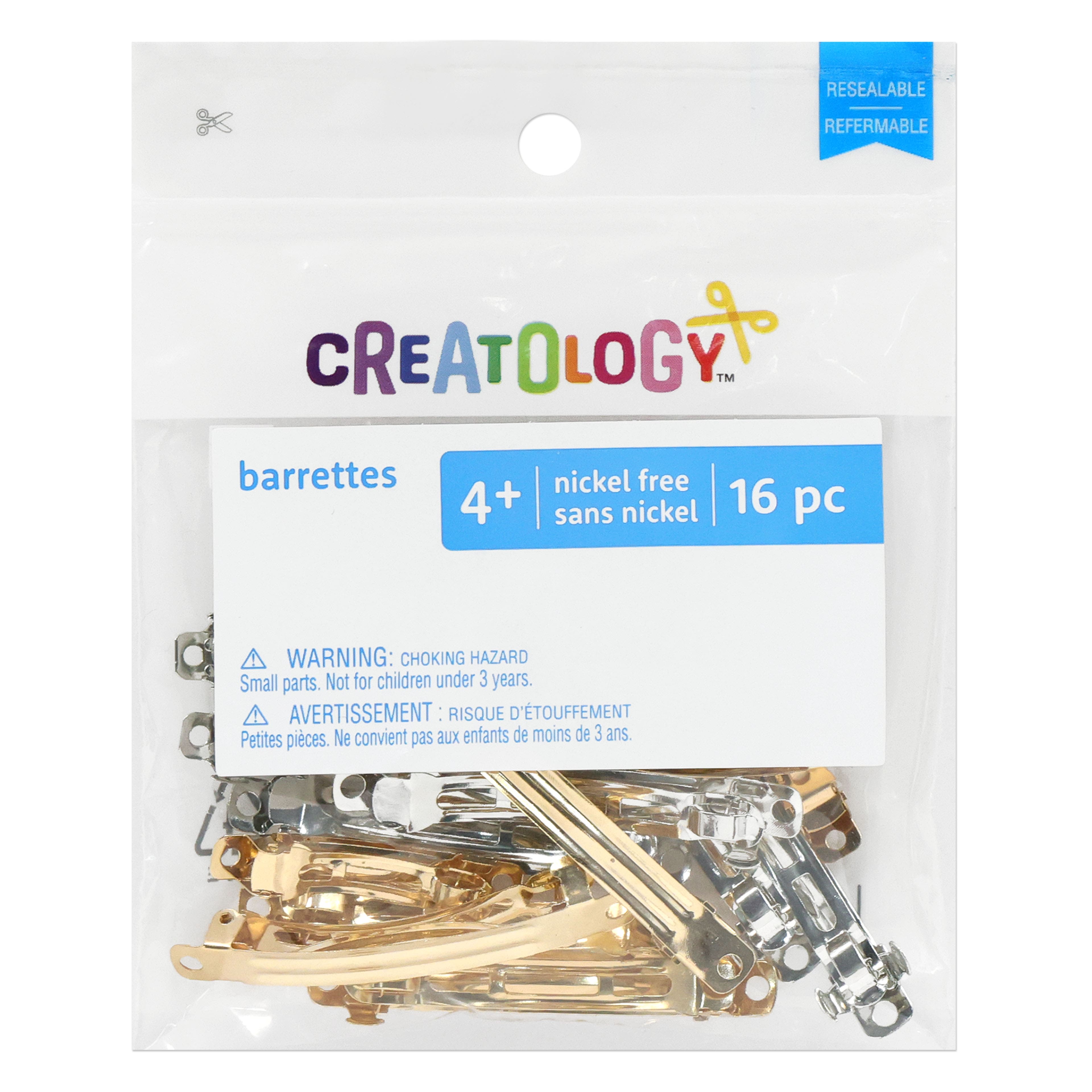 Silver &#x26; Gold Barrettes by Creatology&#x2122;