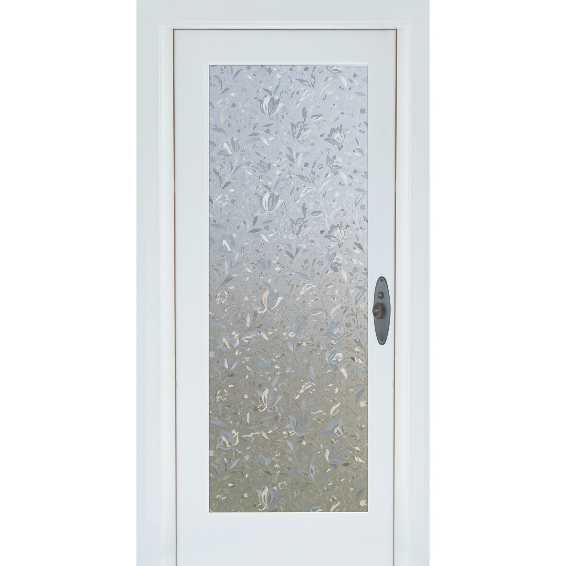 Brewster Cut Floral Door Premium Film