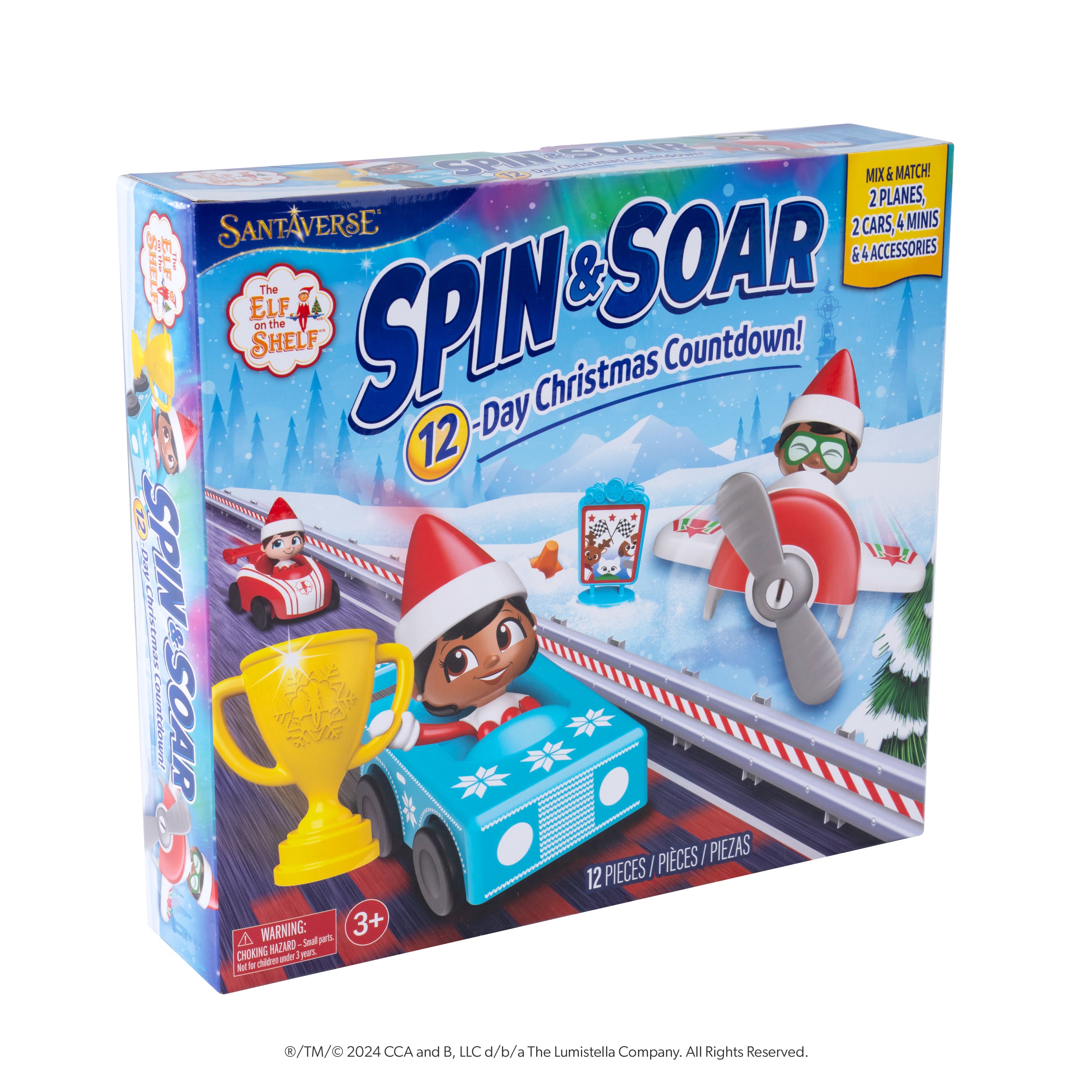 The Elf on the Shelf&#xAE; Spin &#x26; Soar 12-Day Christmas Countdown