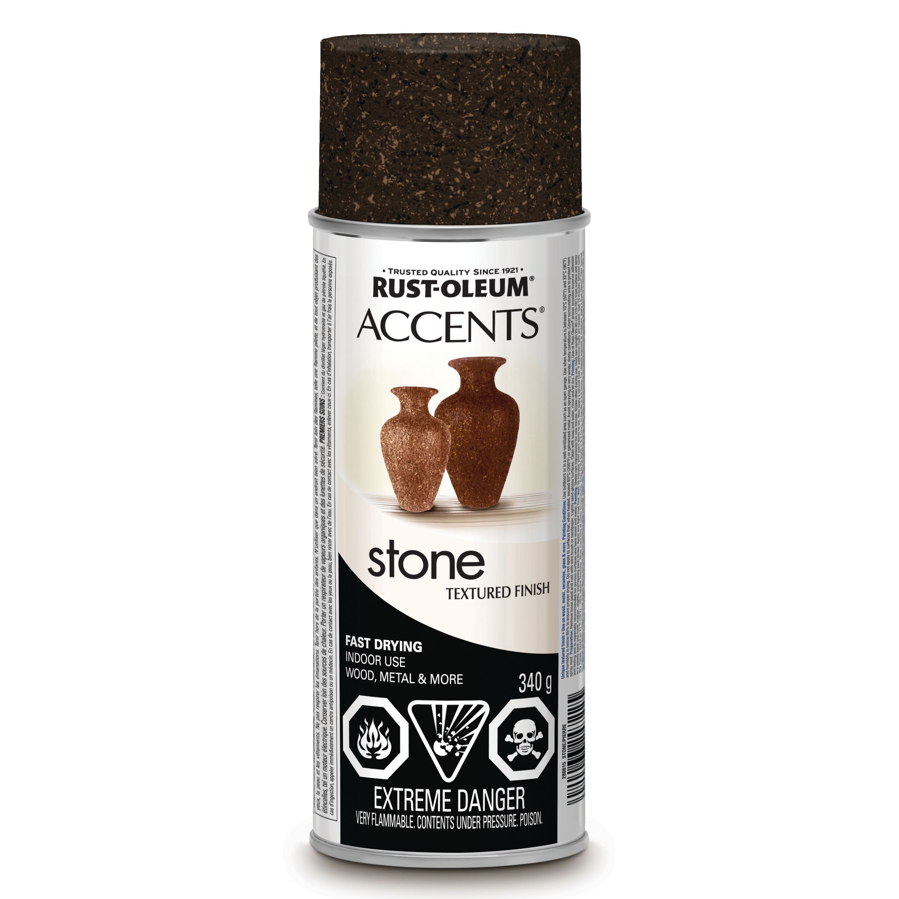 Rust-Oleum® Accents® Stone Textured Finish Spray Paint