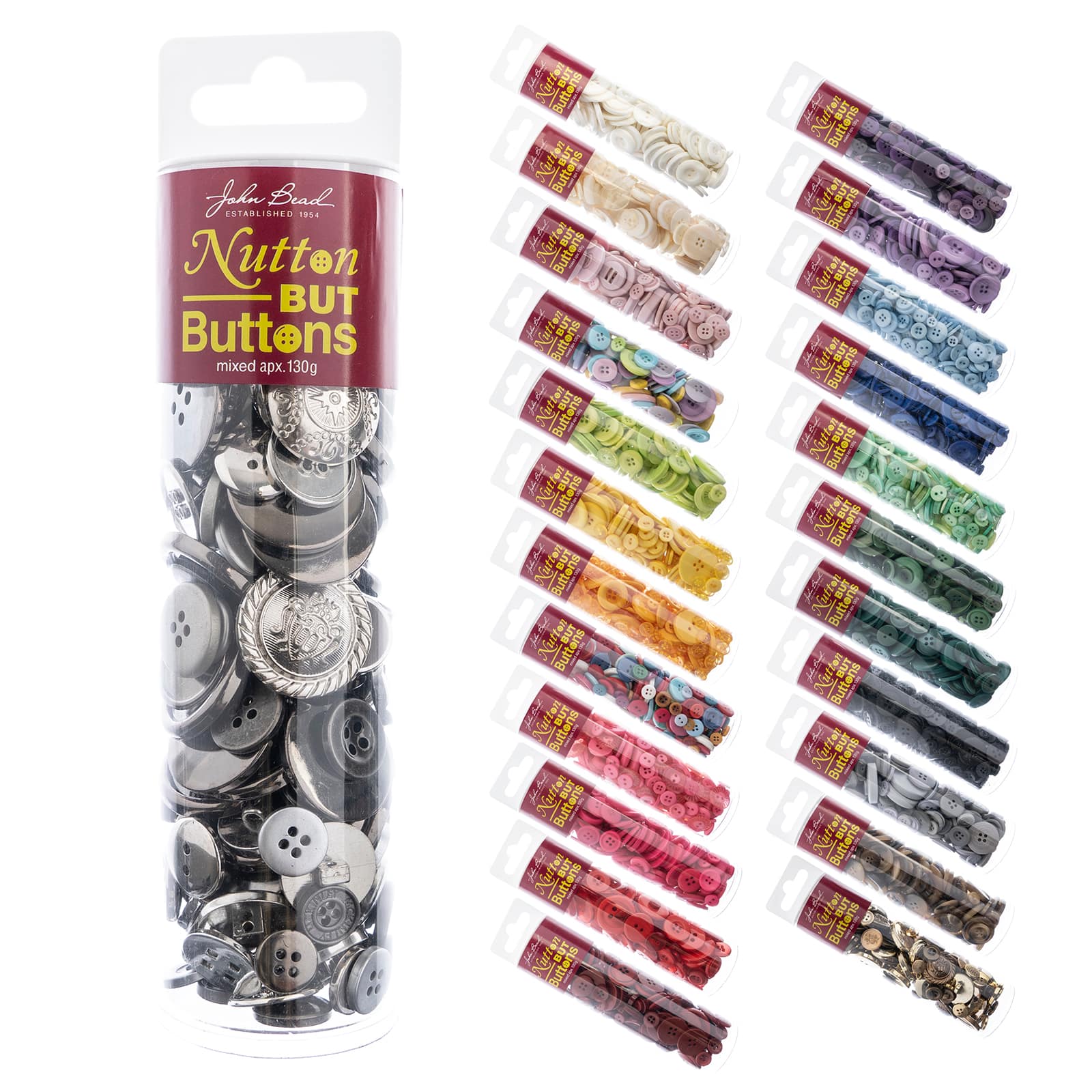 John Bead Nutton but Buttons Mixed Collection