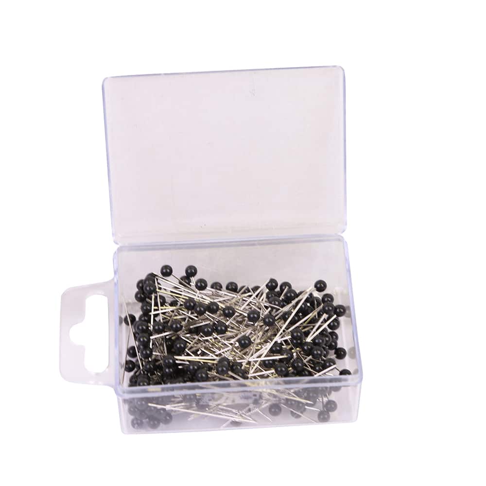 JAM Paper 1.5&#x22; Round Black Boutonniere, 250ct.