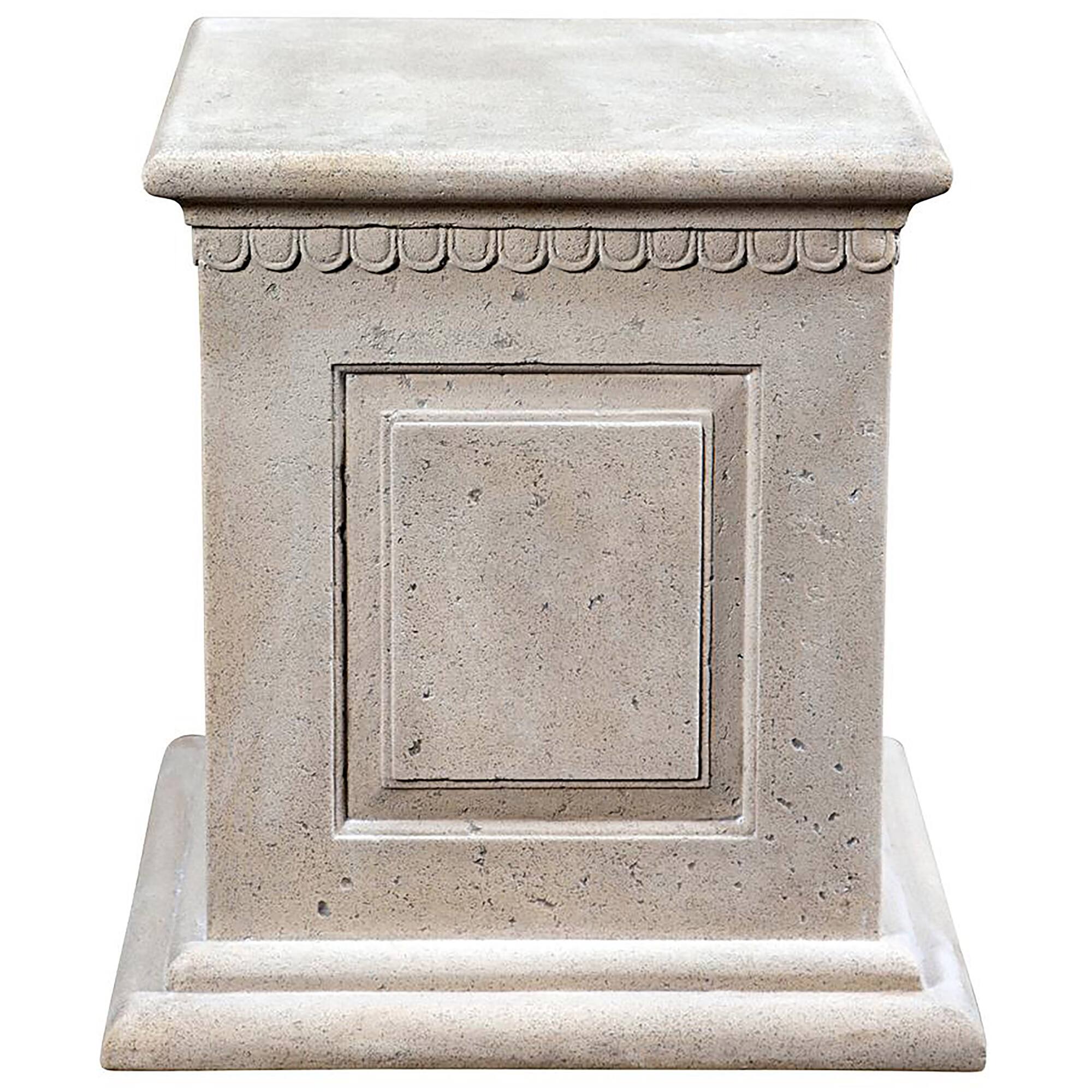 Design Toscano® 18" Medium Larkin Architectural Garden Statuary Pedestal