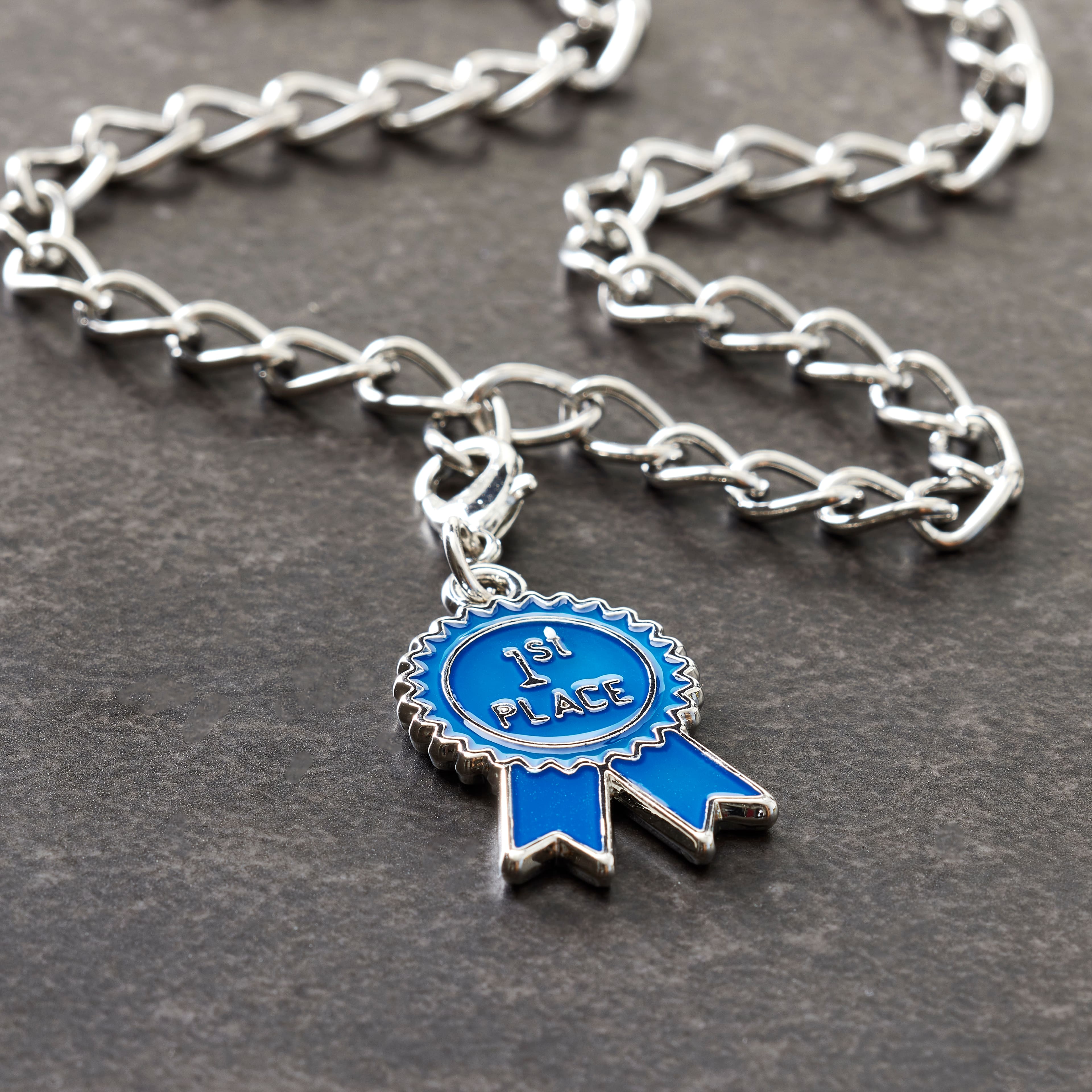Blue Ribbon 1st Place Charm by Bead Landing™