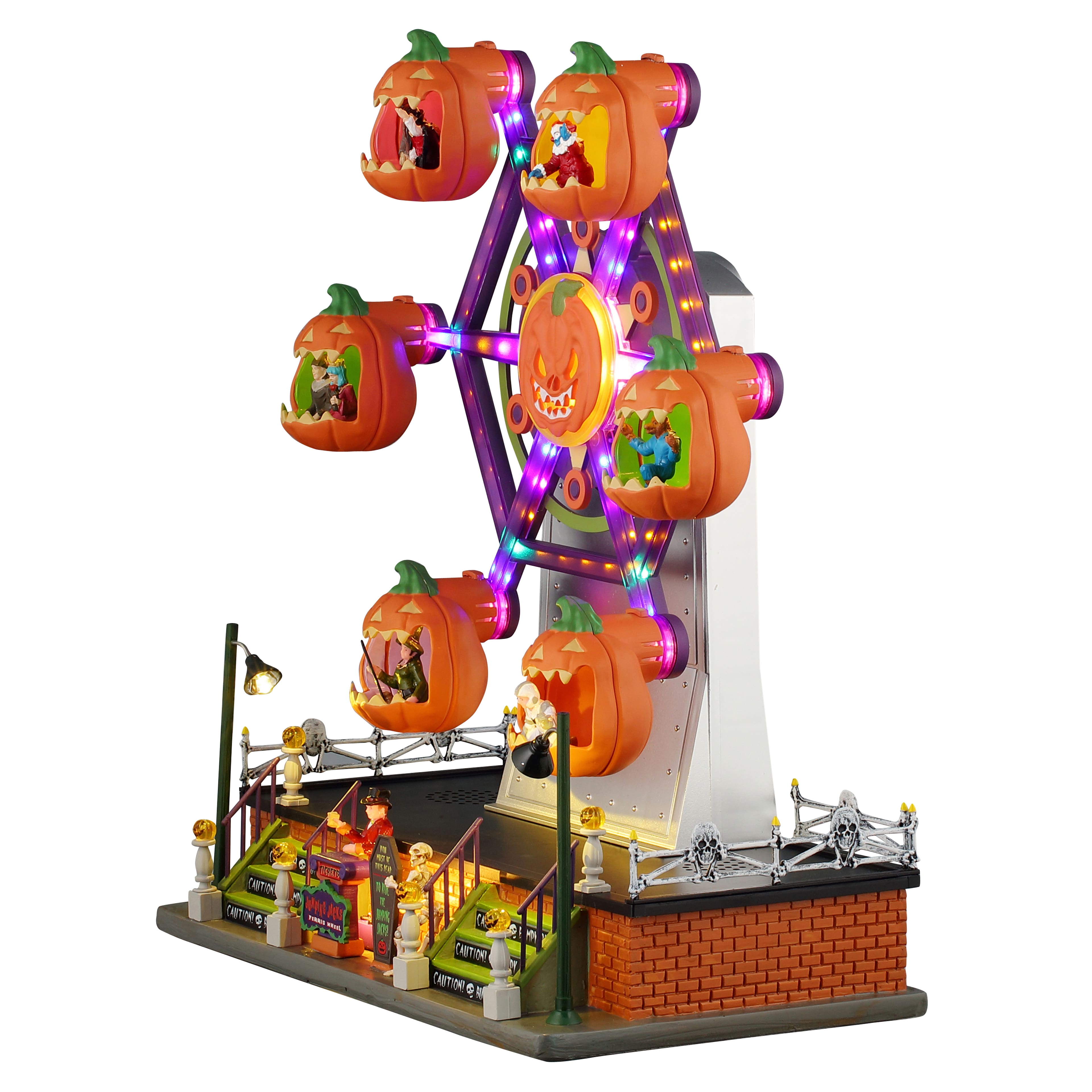 Lemax&#xAE; Spooky Town&#xAE; Jumping Jacks Ferris Wheel