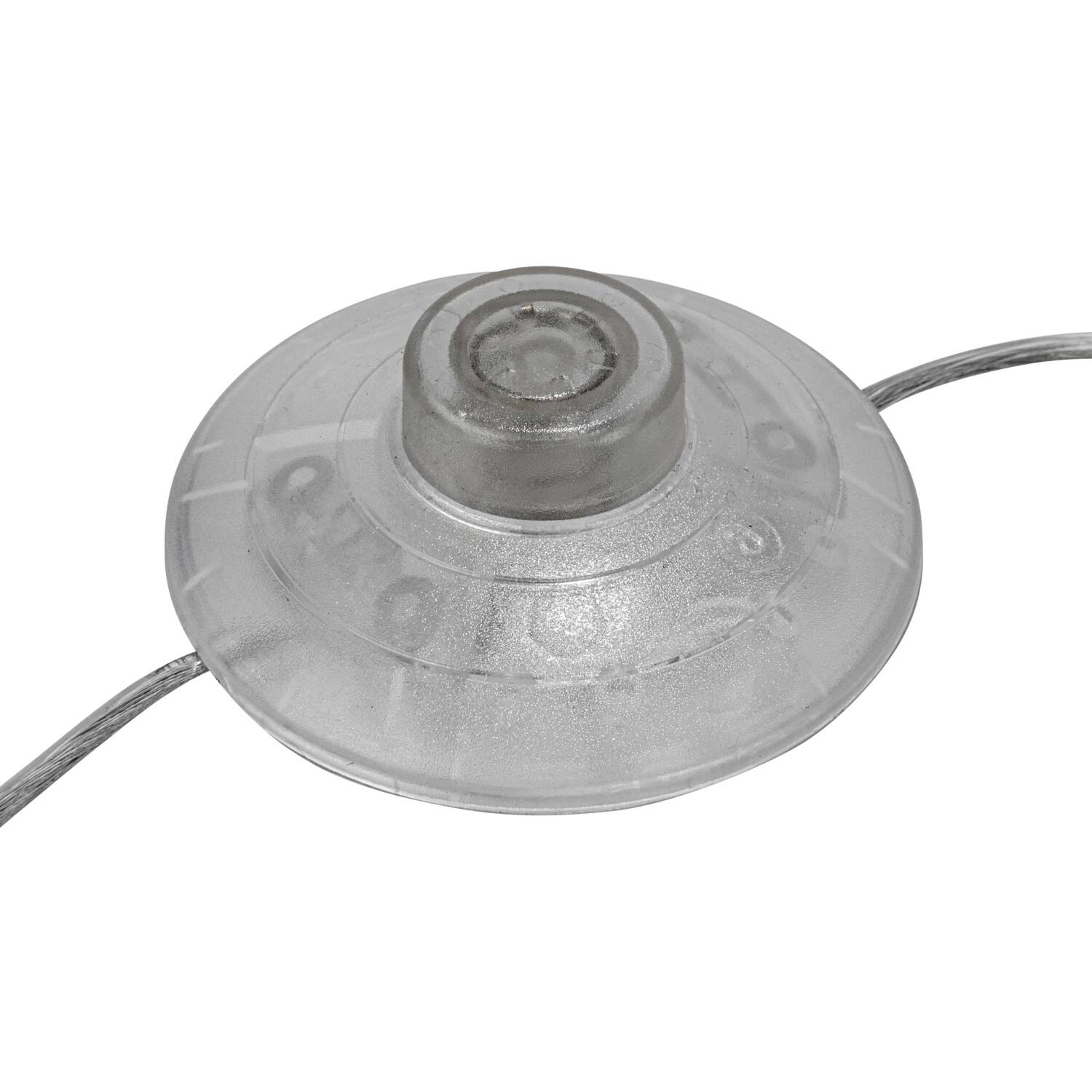 Hello Honey® 4ft. Sand Color Ceramic Floor Lamp with Linen Shade