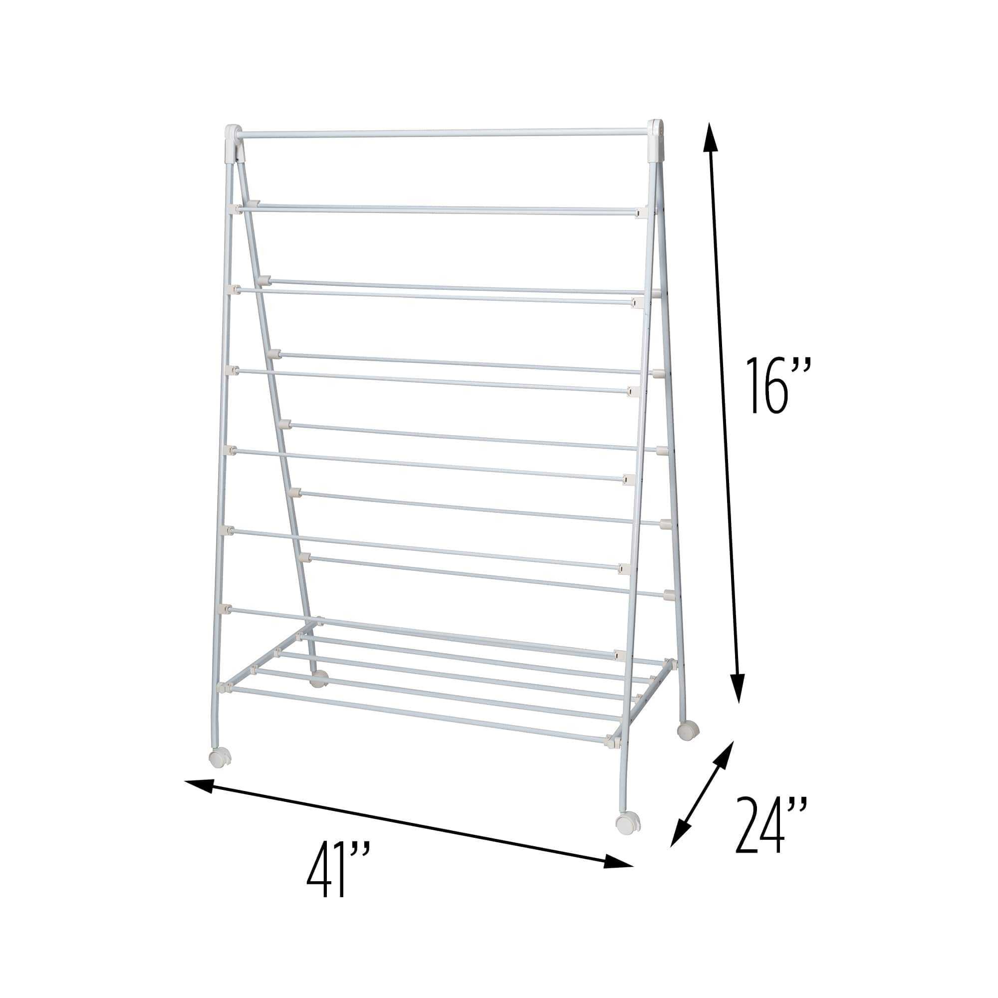 Honey Can Do White A-Frame Clothes Drying Rack