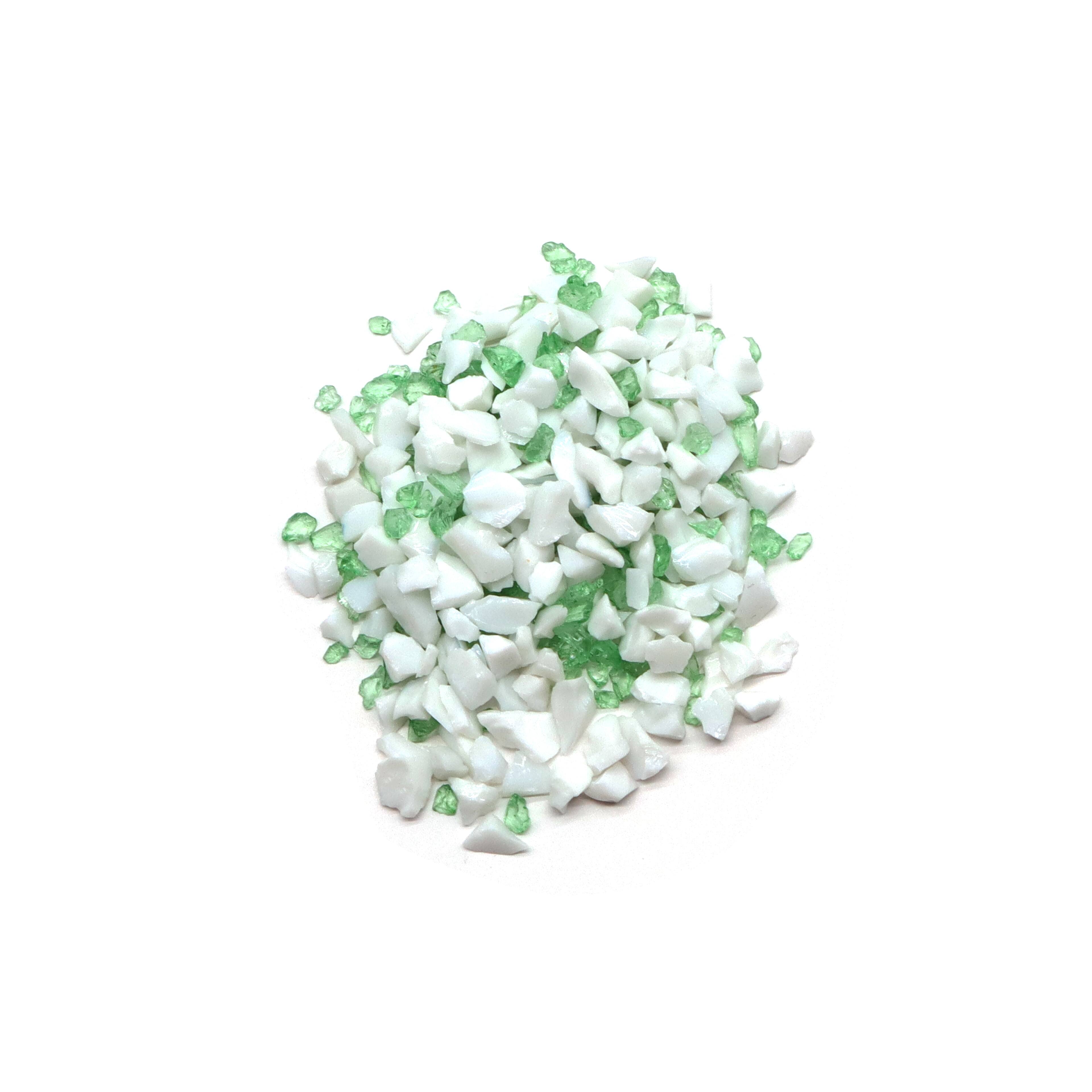 Green & White Crushed Glass Decorative Filler by Ashland® Michaels
