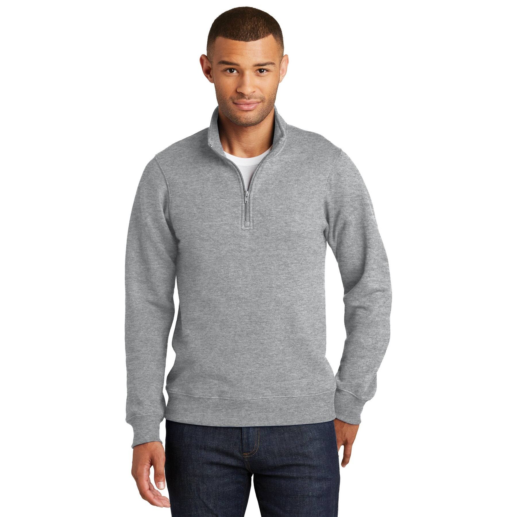 Port &#x26; Company&#xAE; Fan Favorite&#x2122; Fleece 1/4 Zip Pullover Adult Sweatshirt