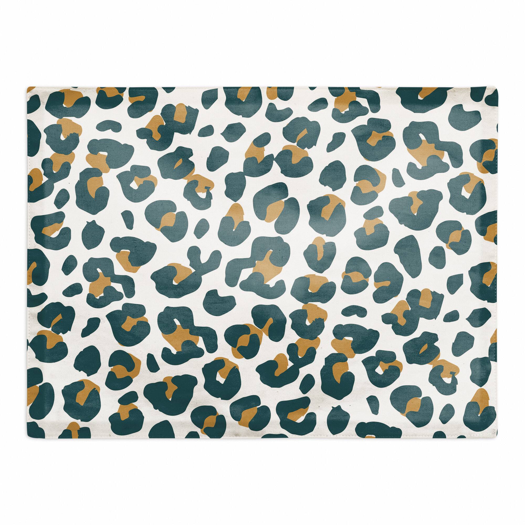 Leopard Cotton Twill Placemat