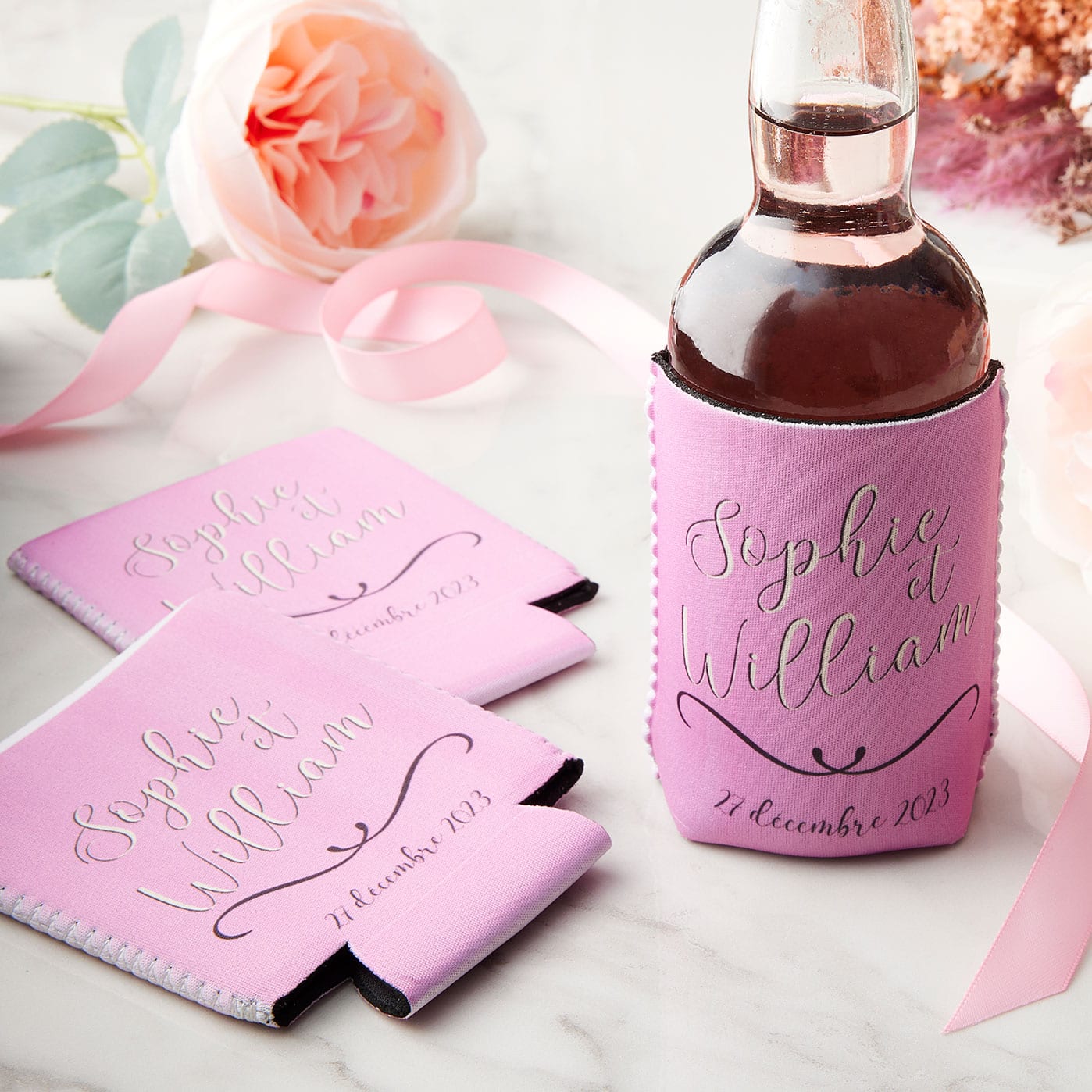 Wedding Favor Koozie