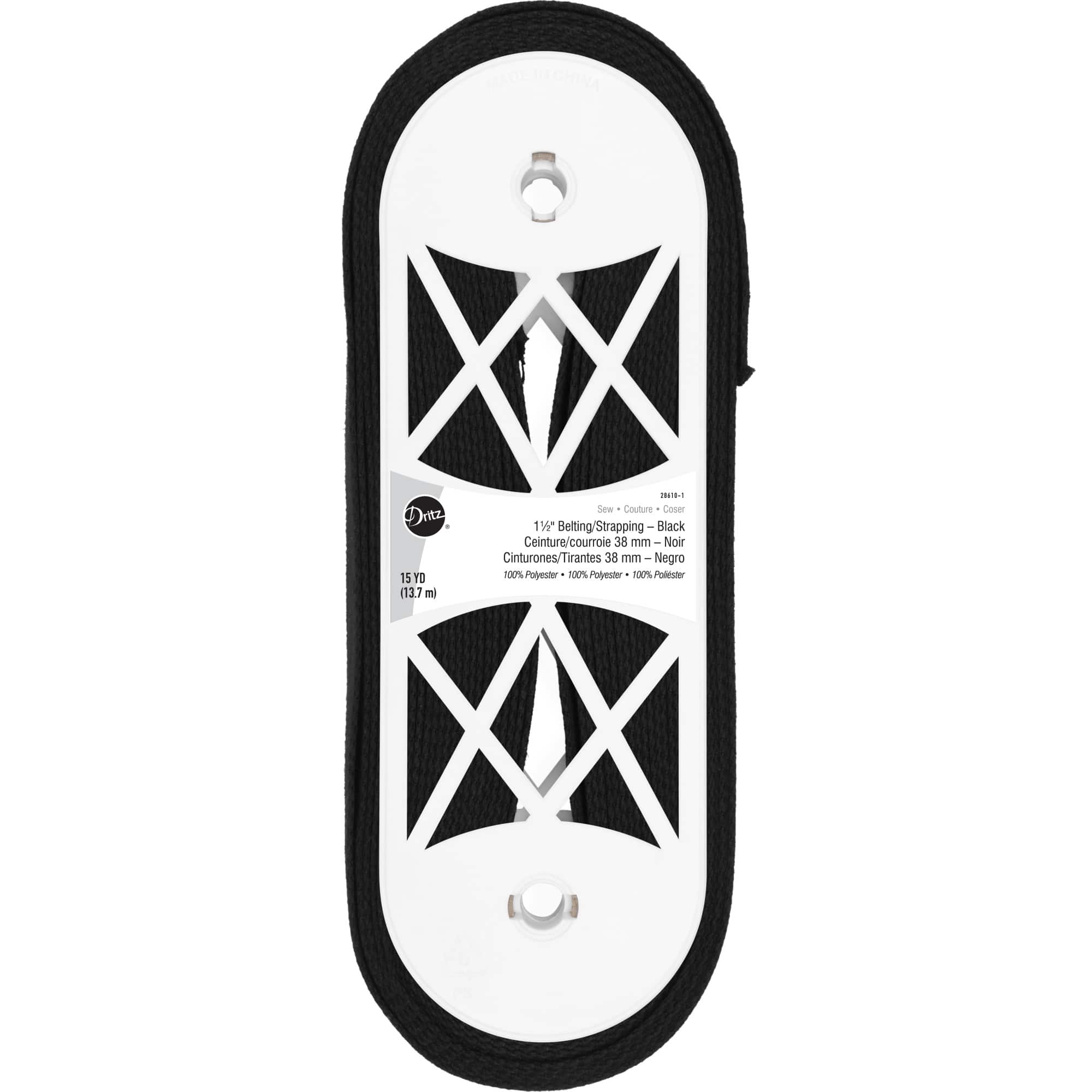 Dritz® 1.5" x 15yd. Polyester Belting for Straps & Handles