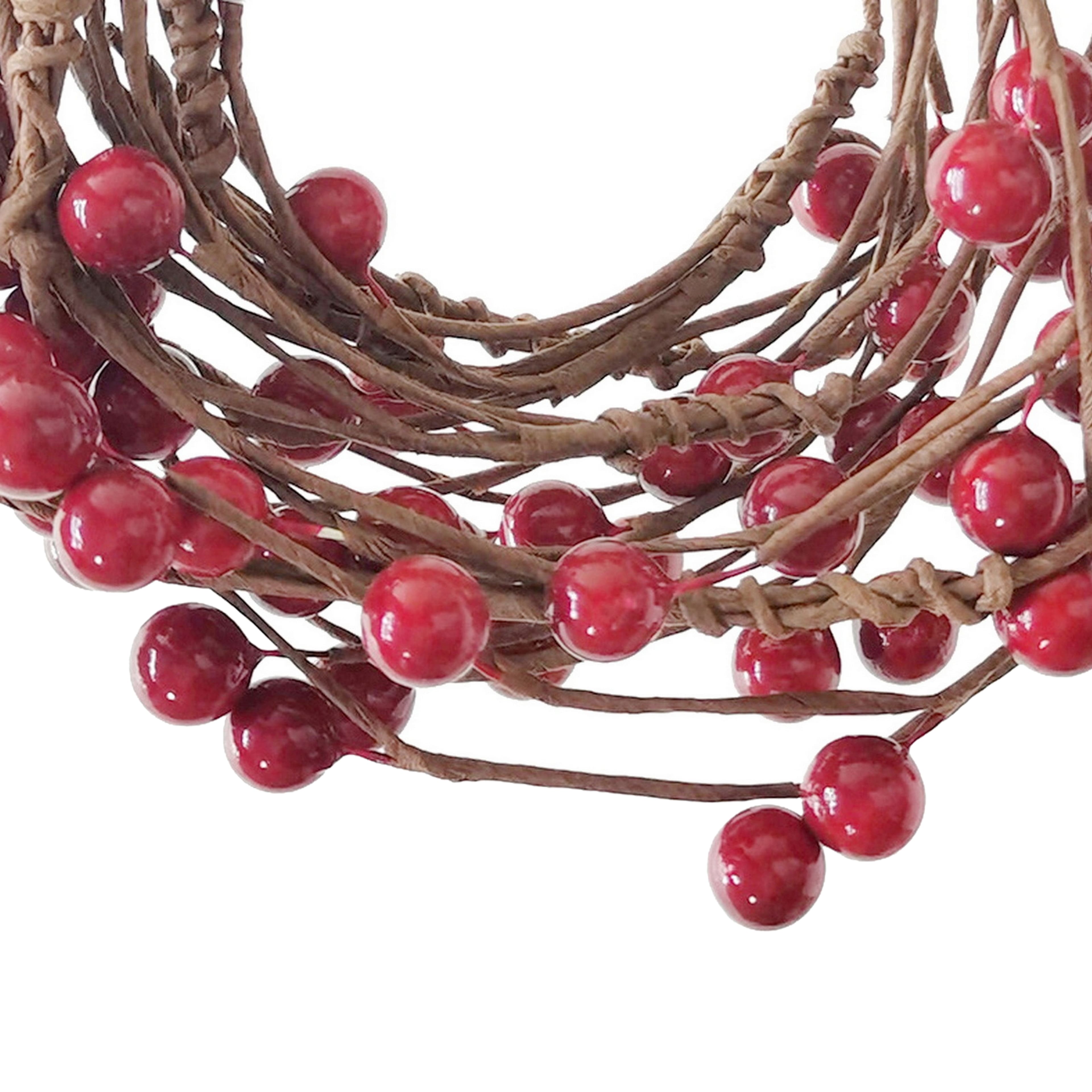 5ft. Red Berry Coiled Garland by Ashland&#xAE;