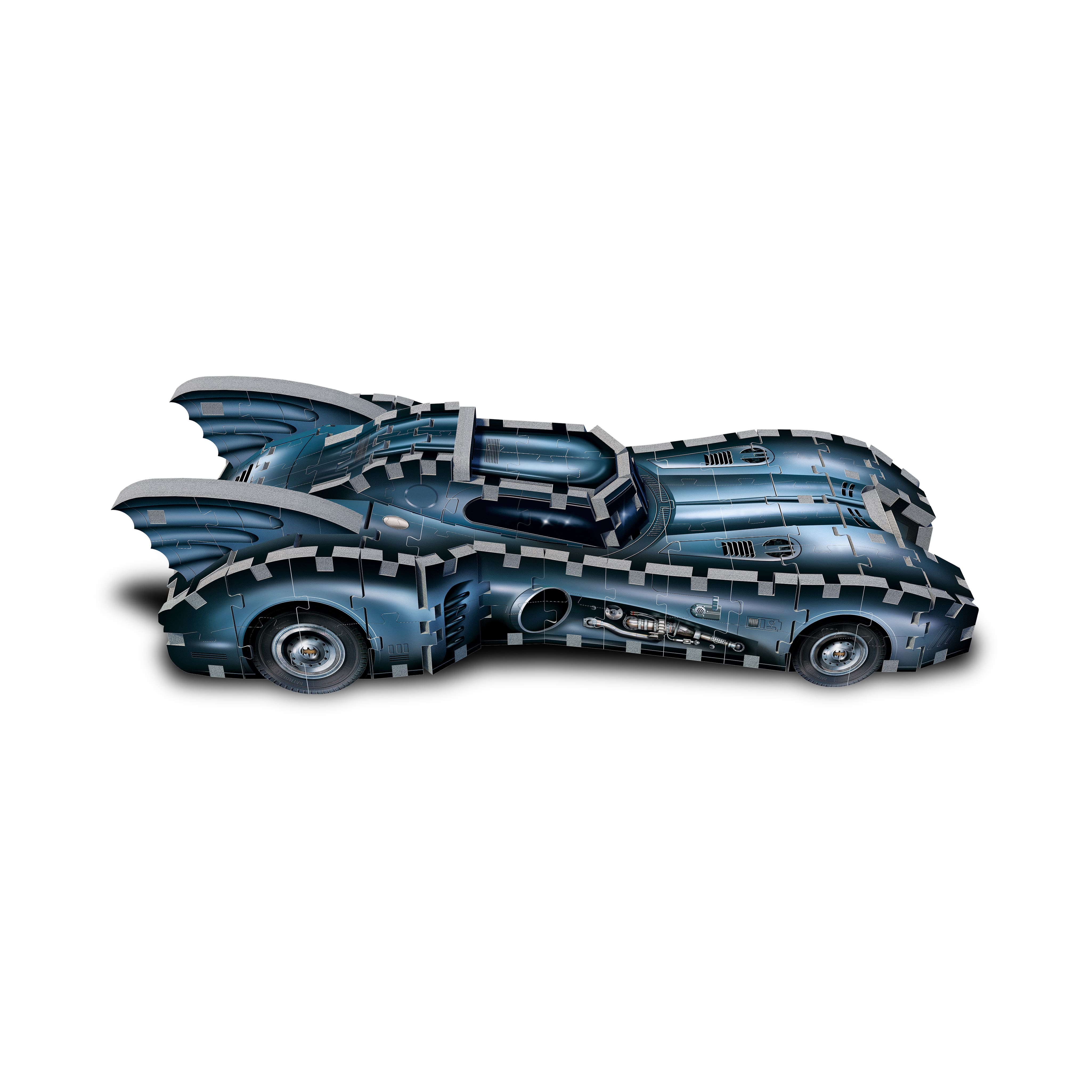DC Batman - Batmobile 3D Jigsaw Puzzle: 255 Pcs