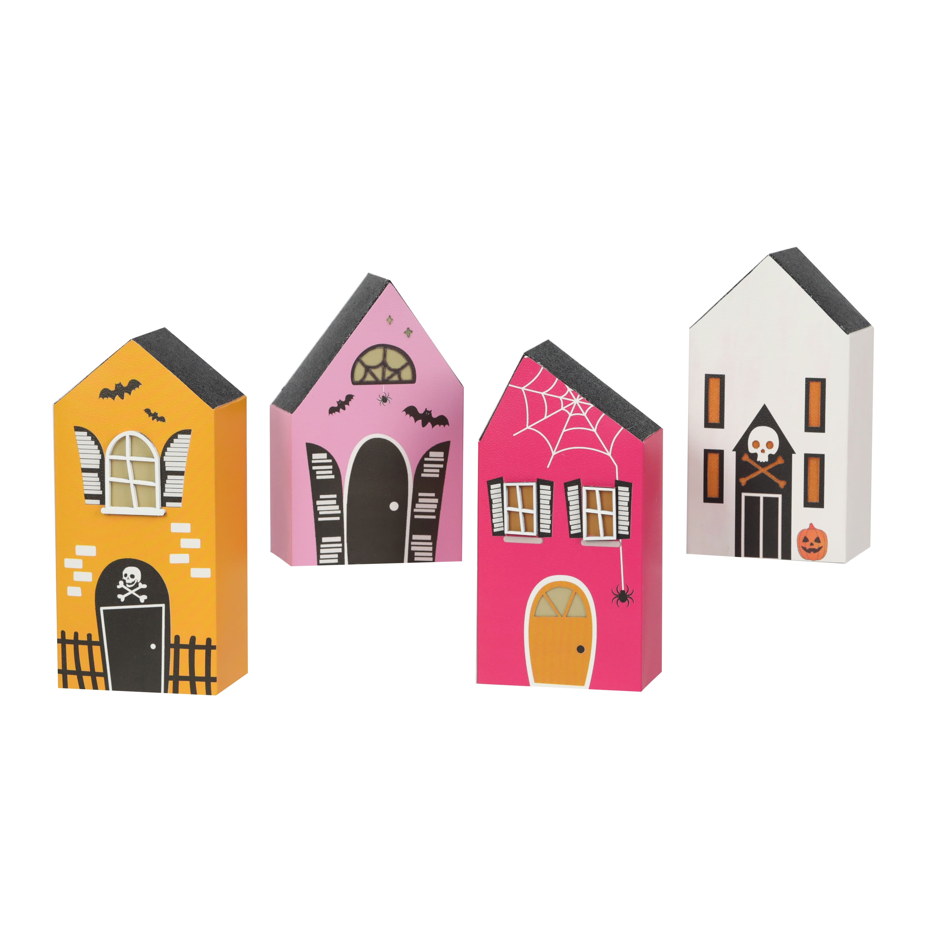 Assorted 6.25&#x22; LED Paper Haunted House Tabletop Accent by Ashland&#xAE;