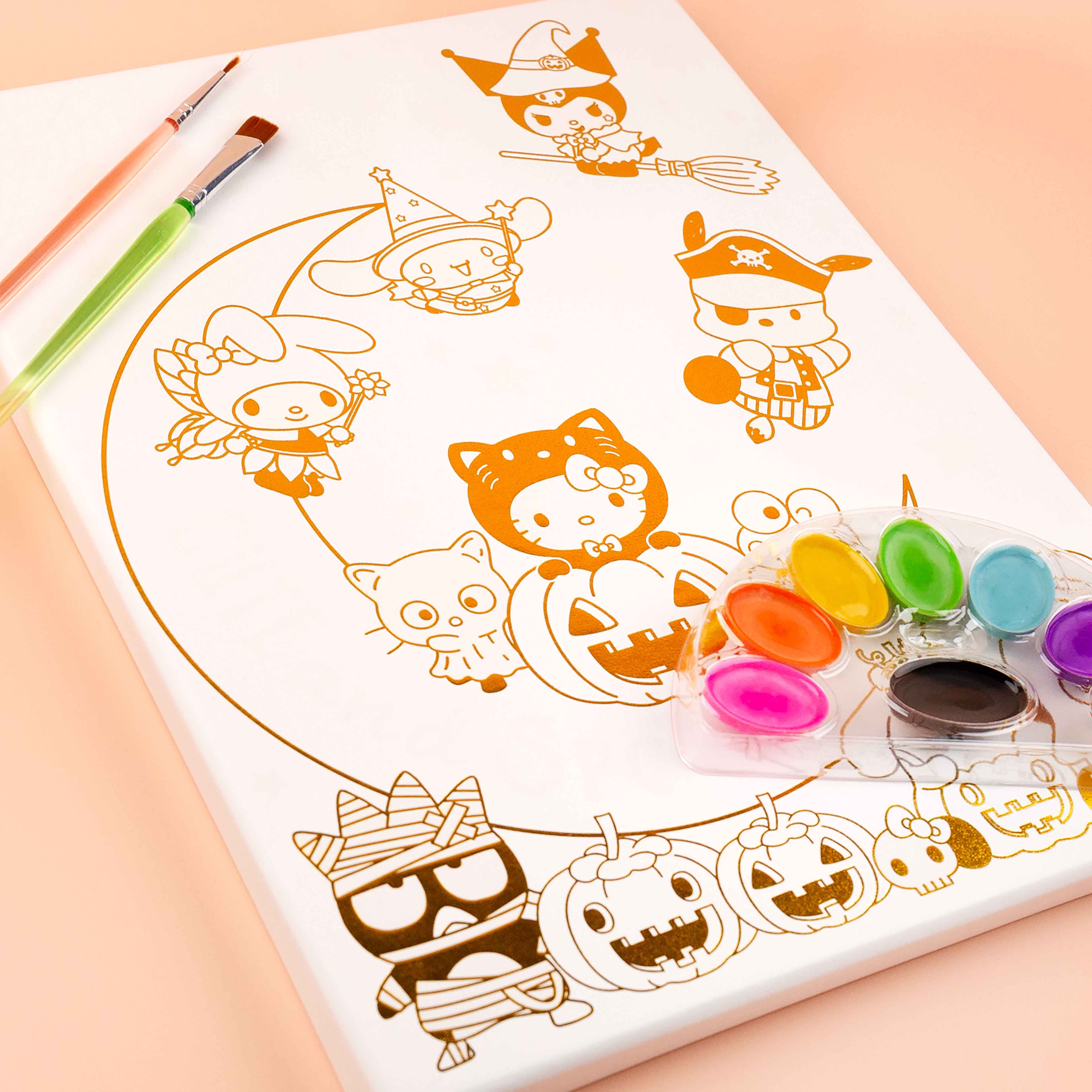 Hello Kitty&#xAE; &#x26; Friends Paint &#x26; Reveal Wall Art Kit