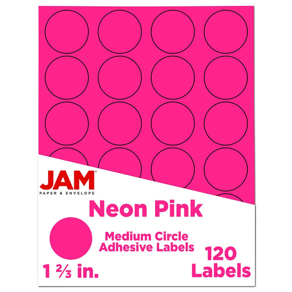 JAM Paper Circle Label Stickers