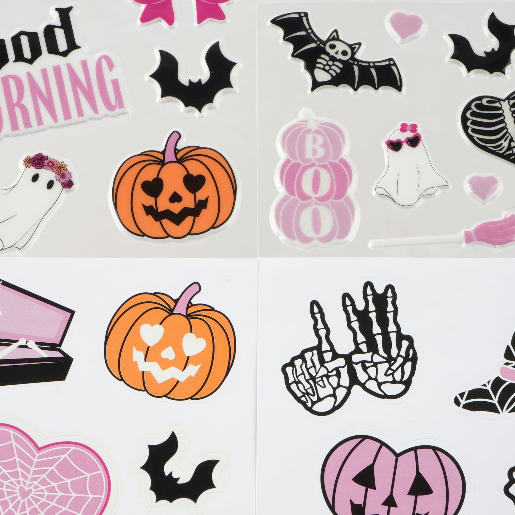 Glow-in-the-Dark Mixed Sweet &#x26; Spooky Stickers by Creatology&#x2122;