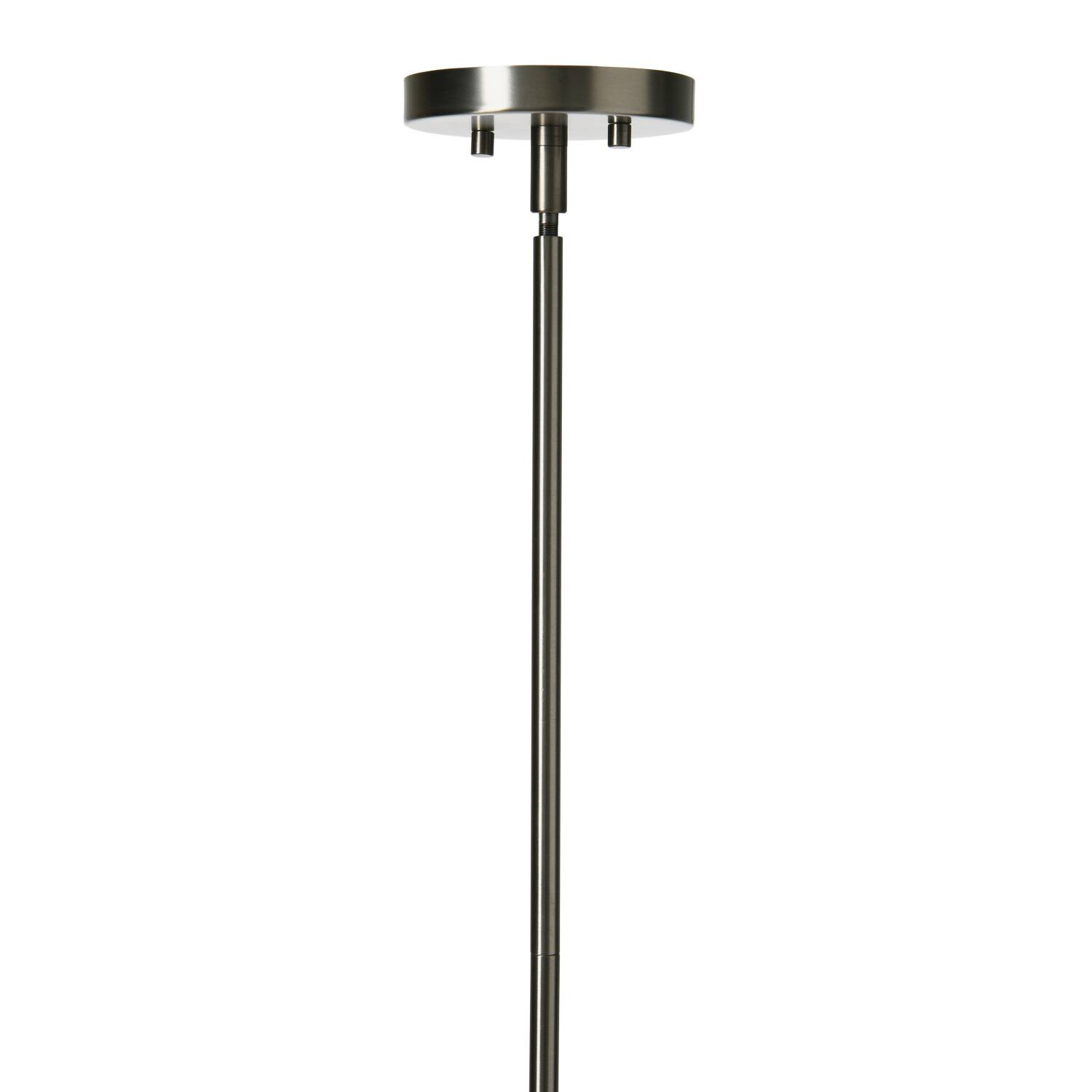 Hello Honey® Robert Stevenson Lighting Alston 16" Antique Nickel Glass & Metal Ceiling Light