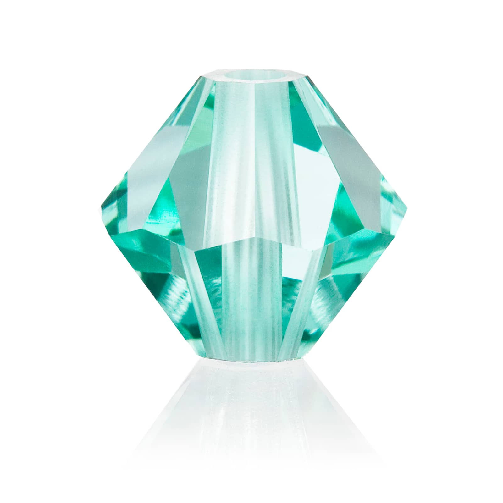 John Bead Preciosa 6mm Czech Crystal Rondelle Beads, 36ct.