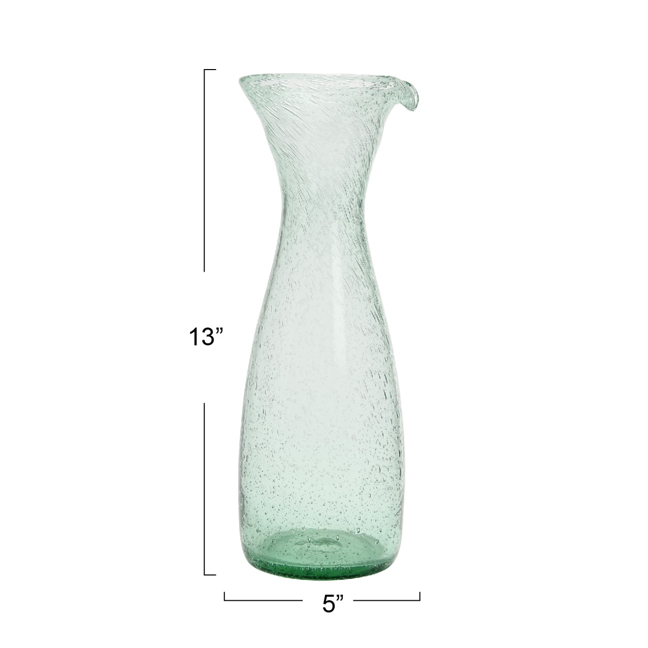 48oz. Bubble Glass Decanter