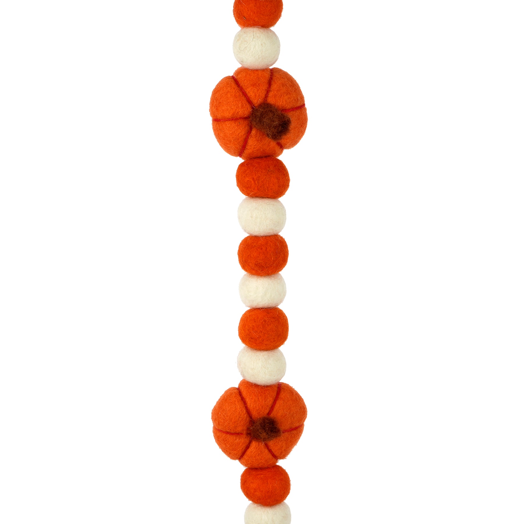 6ft. Felt Pumpkin &#x26; Pom Pom Garland by Ashland&#xAE;