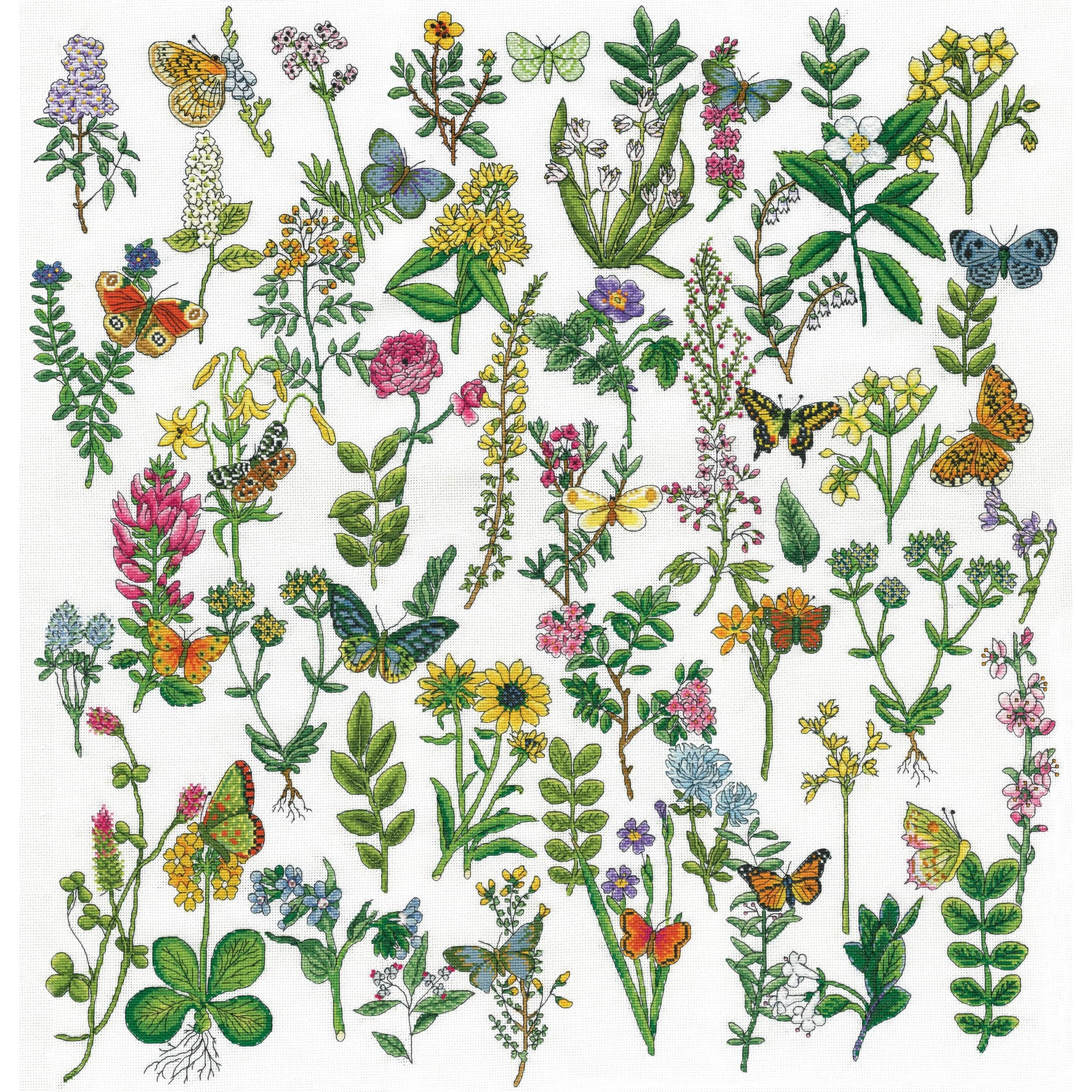 Design Works™ Botanical Beauty Cross Stitch Kit