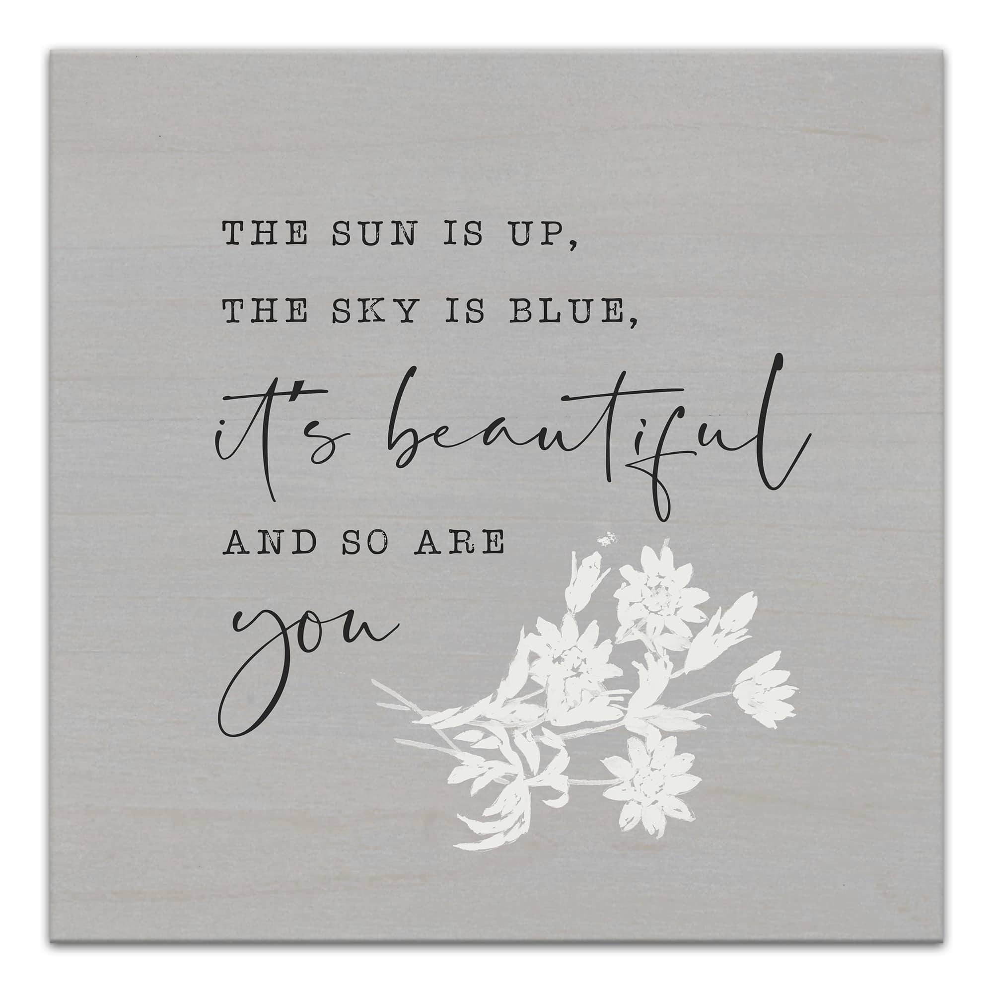 The Sun Is Up 16&#x22; x 16&#x22; Canvas Wall Art