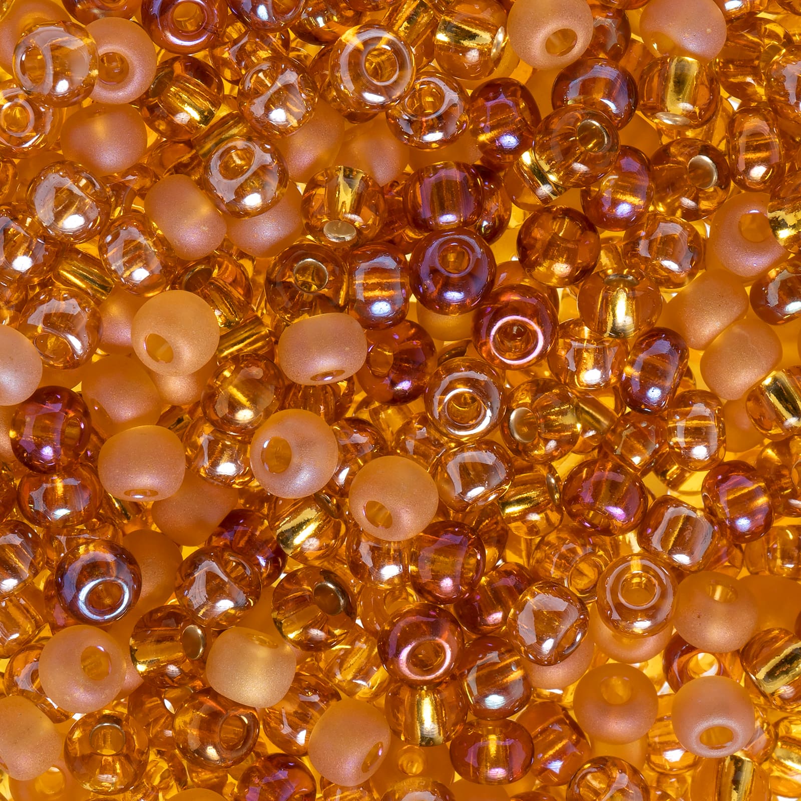 John Bead 6/0 Czech Glass Seed Beads, 23g