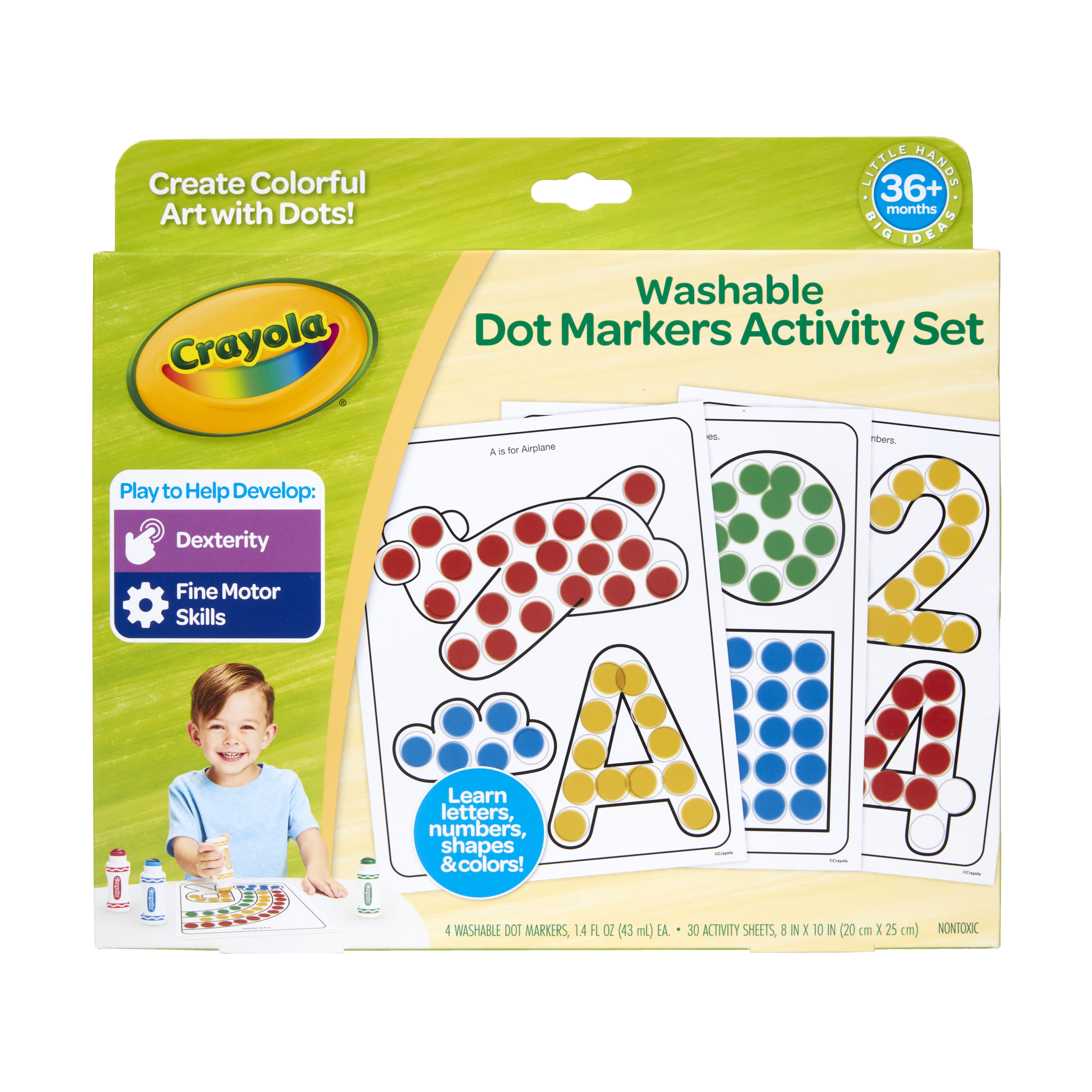 Crayola&#xAE; Washable Dot Markers Activity Set