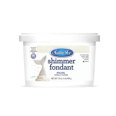 Satin Ice Pearl Shimmer Fondant, 1lb. | Michaels