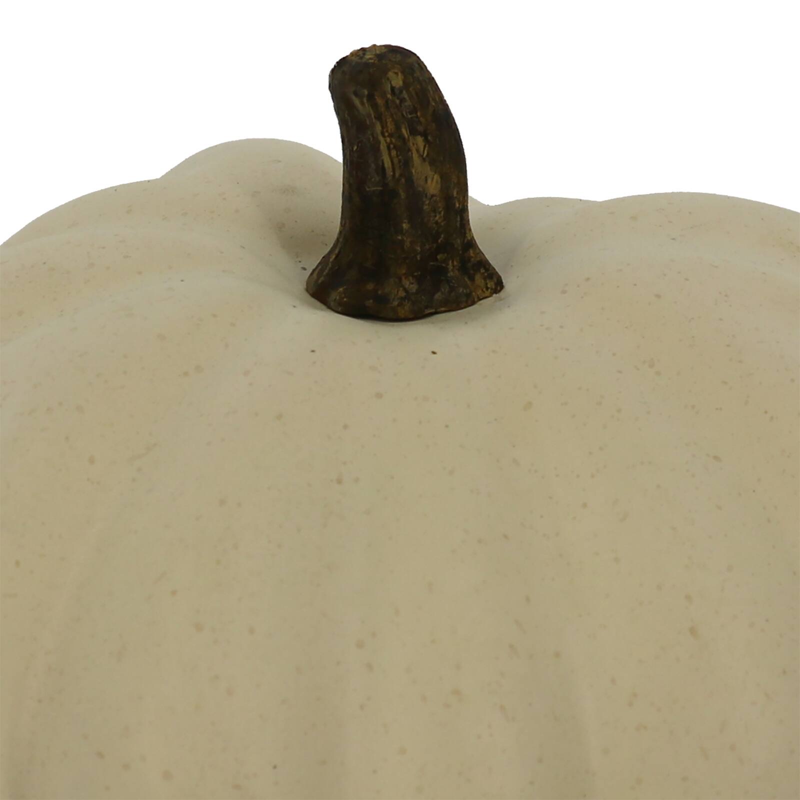 9&#x22; Cream Decorative Pumpkin by Ashland&#xAE;