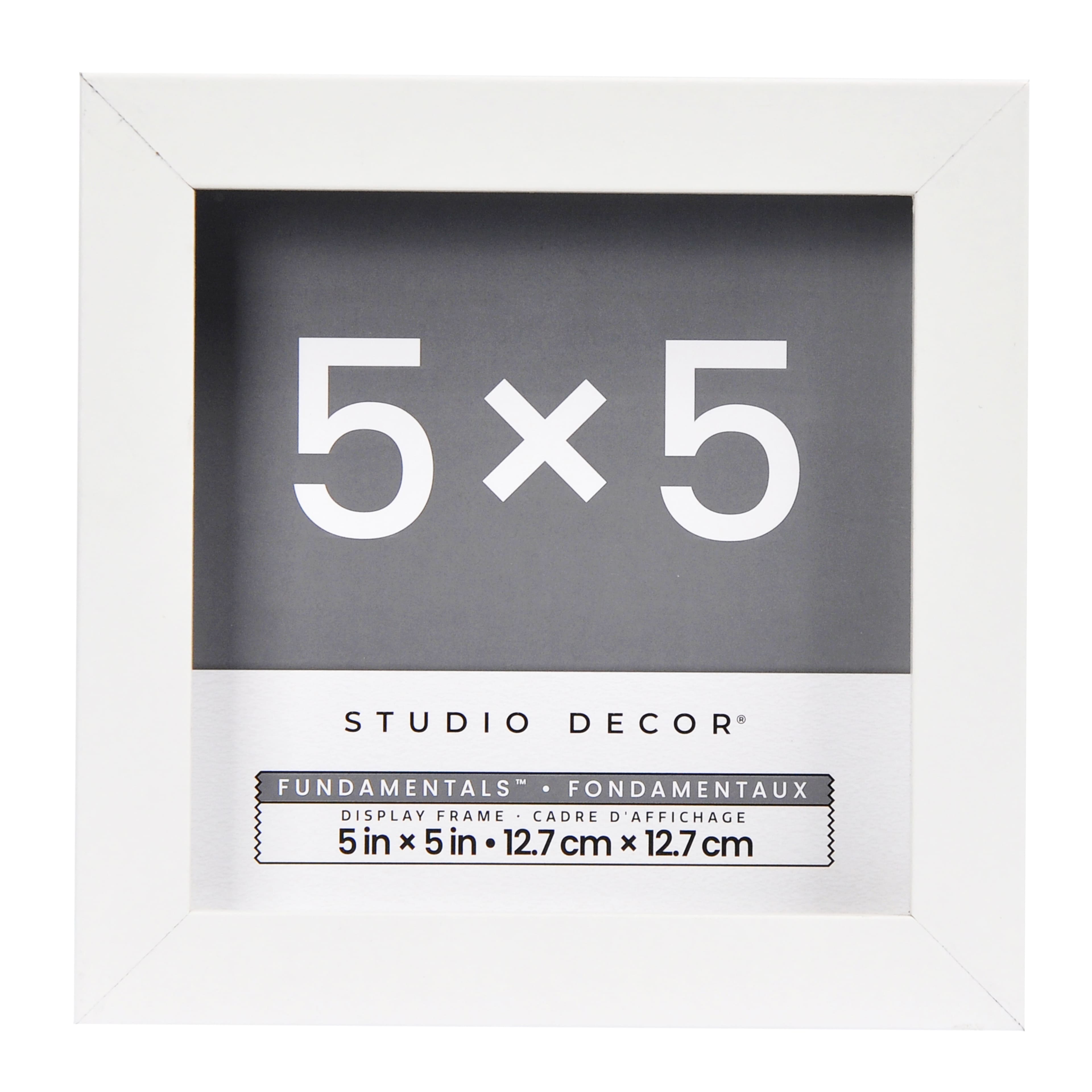 8 Pack: Fundamentals™ 5" x 5" Display Frame by Studio Décor®