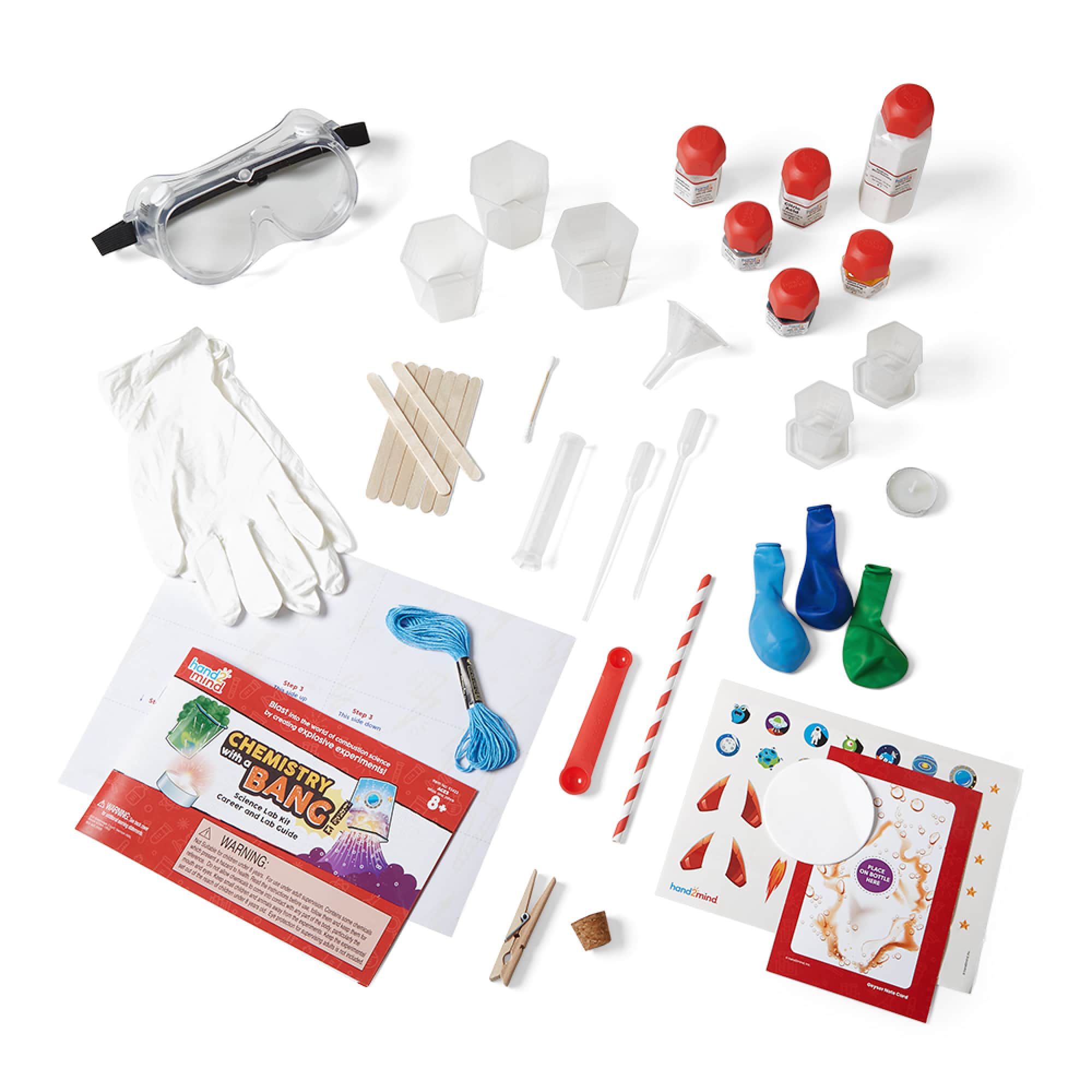 hand2mind® Chemistry With a Bang! Science Lab Kit