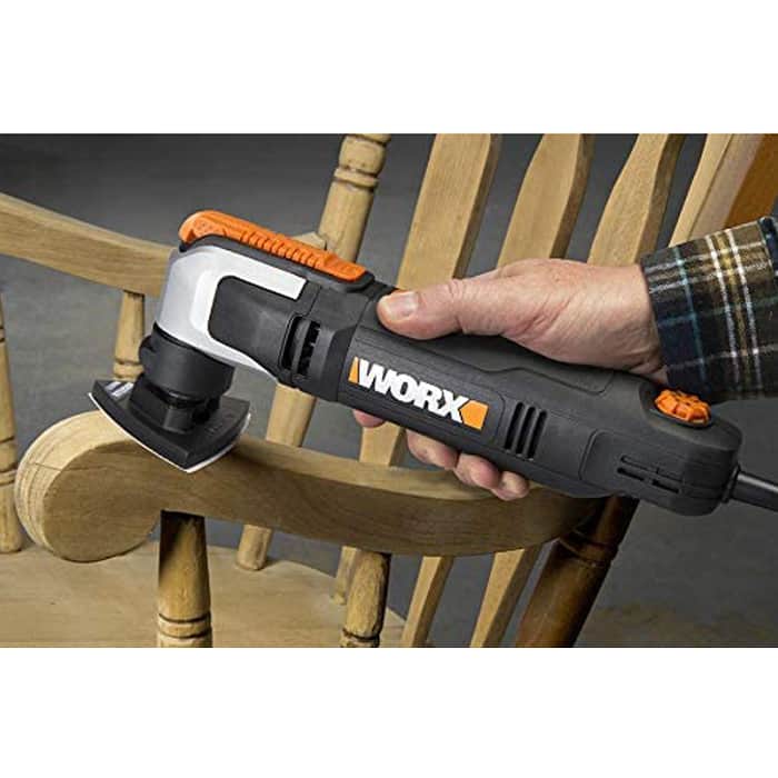 Worx WX686L 2.5 Amp Oscillating Multi-Tool with Clip-in Wrench - 2